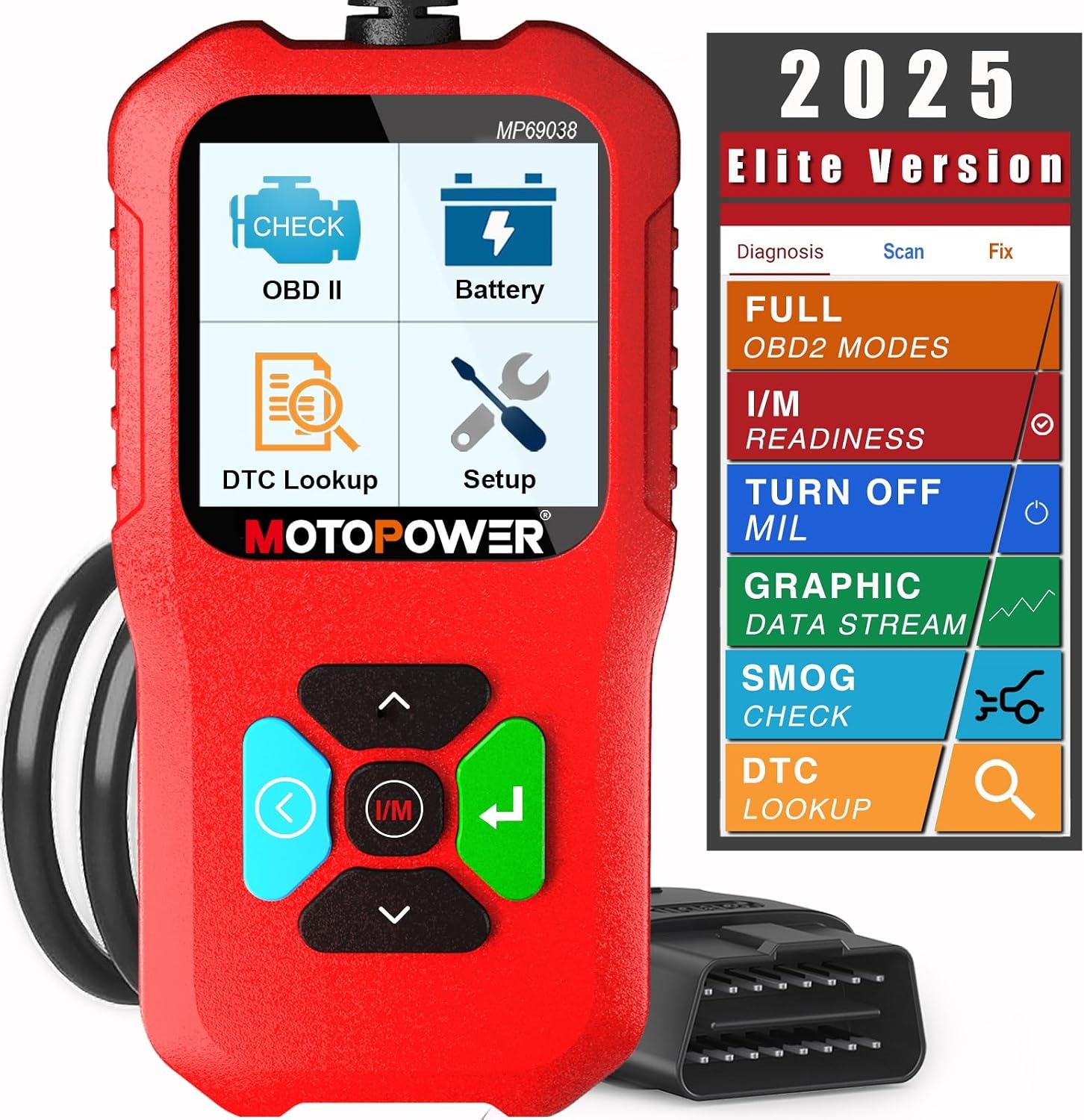 اسکنر دیاگ خودرو MOTOPOWER MP69038