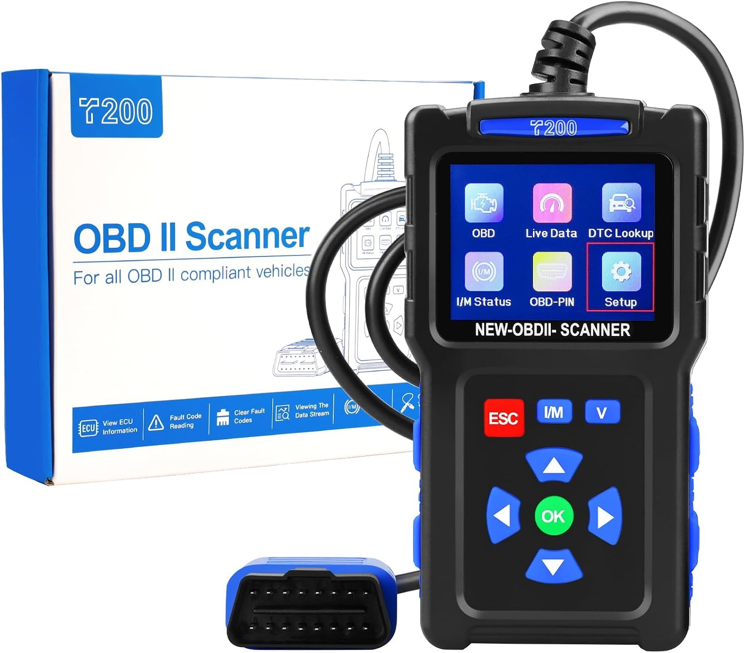 اسکنر دیاگ خودرو OBD2 چندکاره