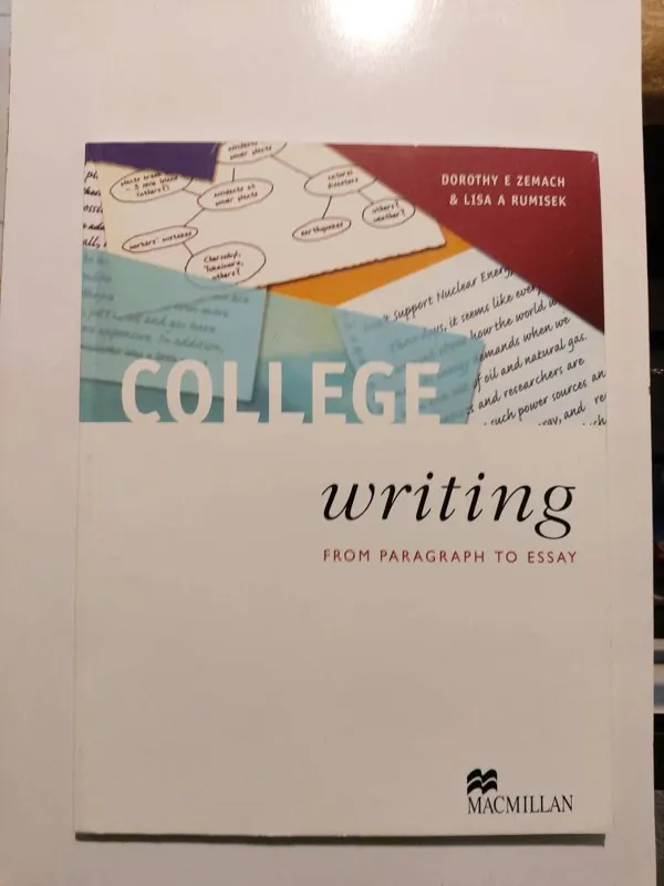 Writing from paragraph to essay