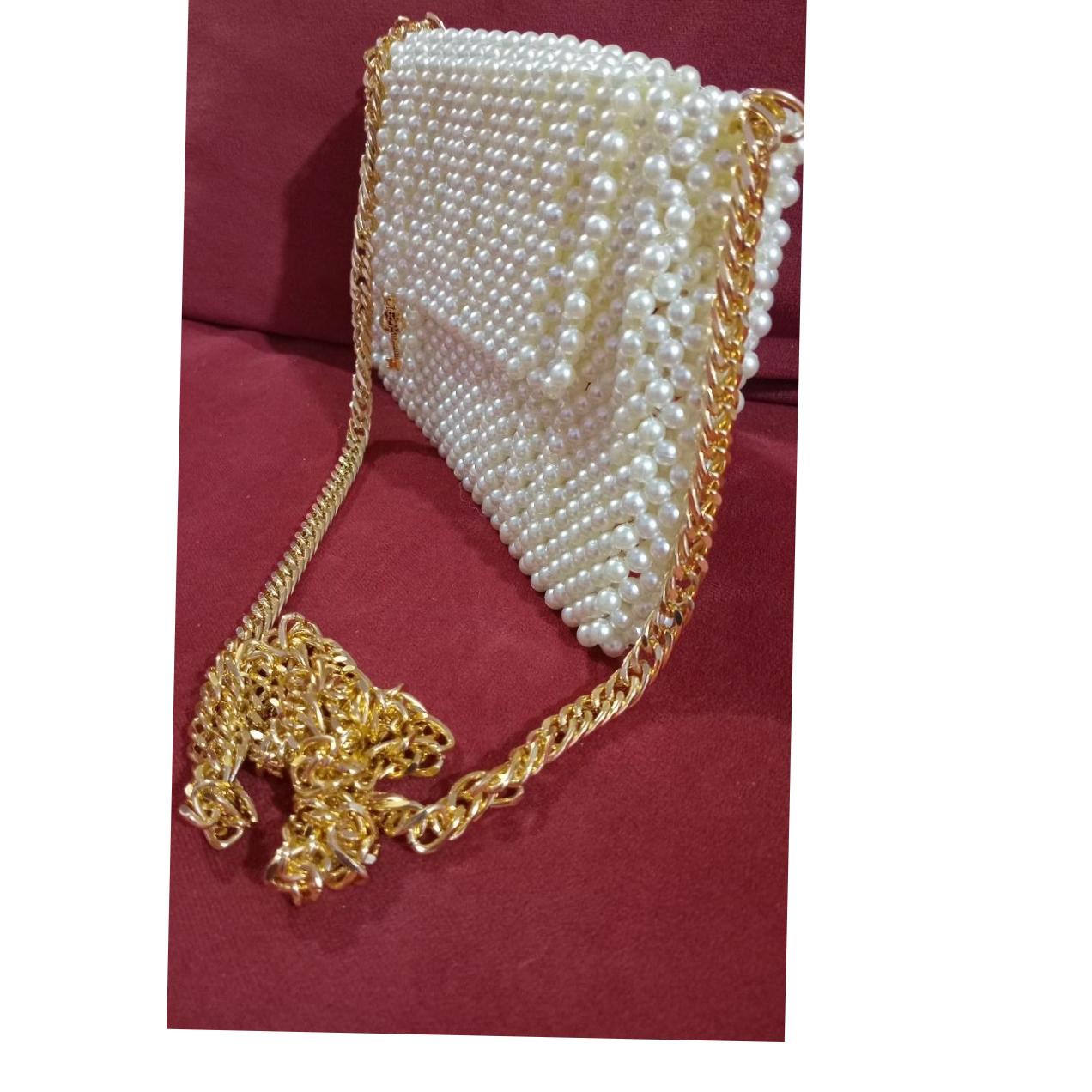 کیف دوشی مرواریدی