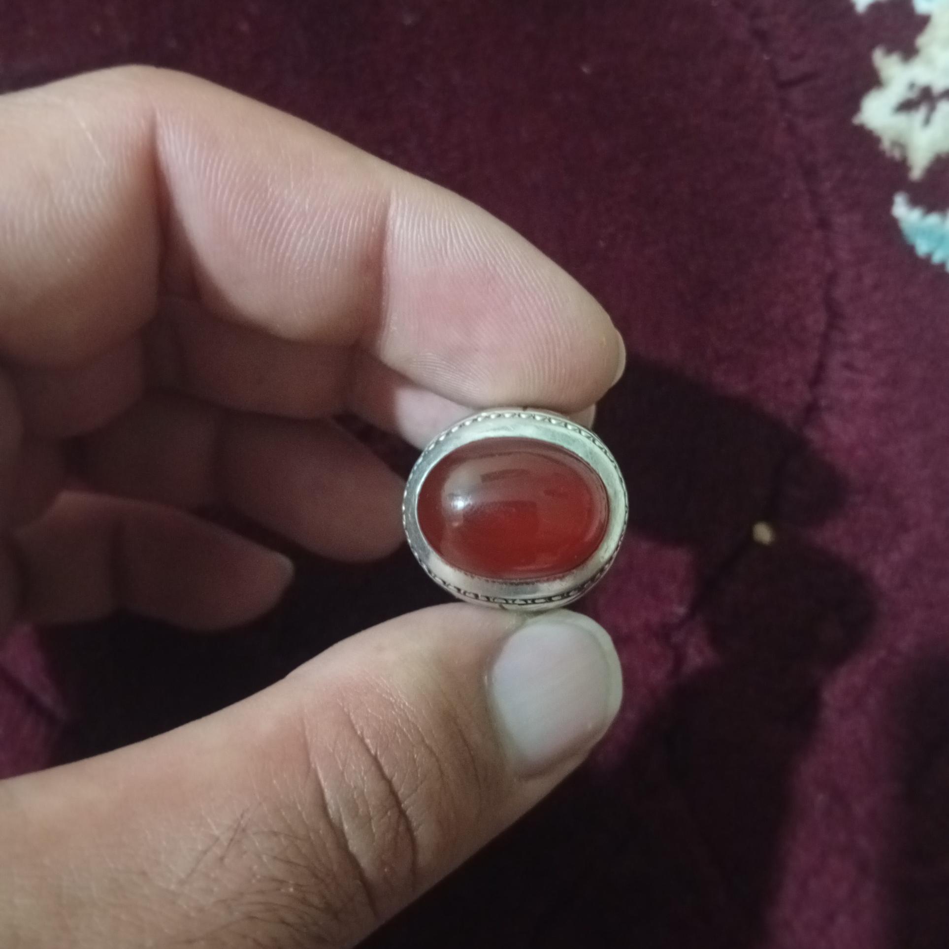 انگشتر عقیق خراسانی