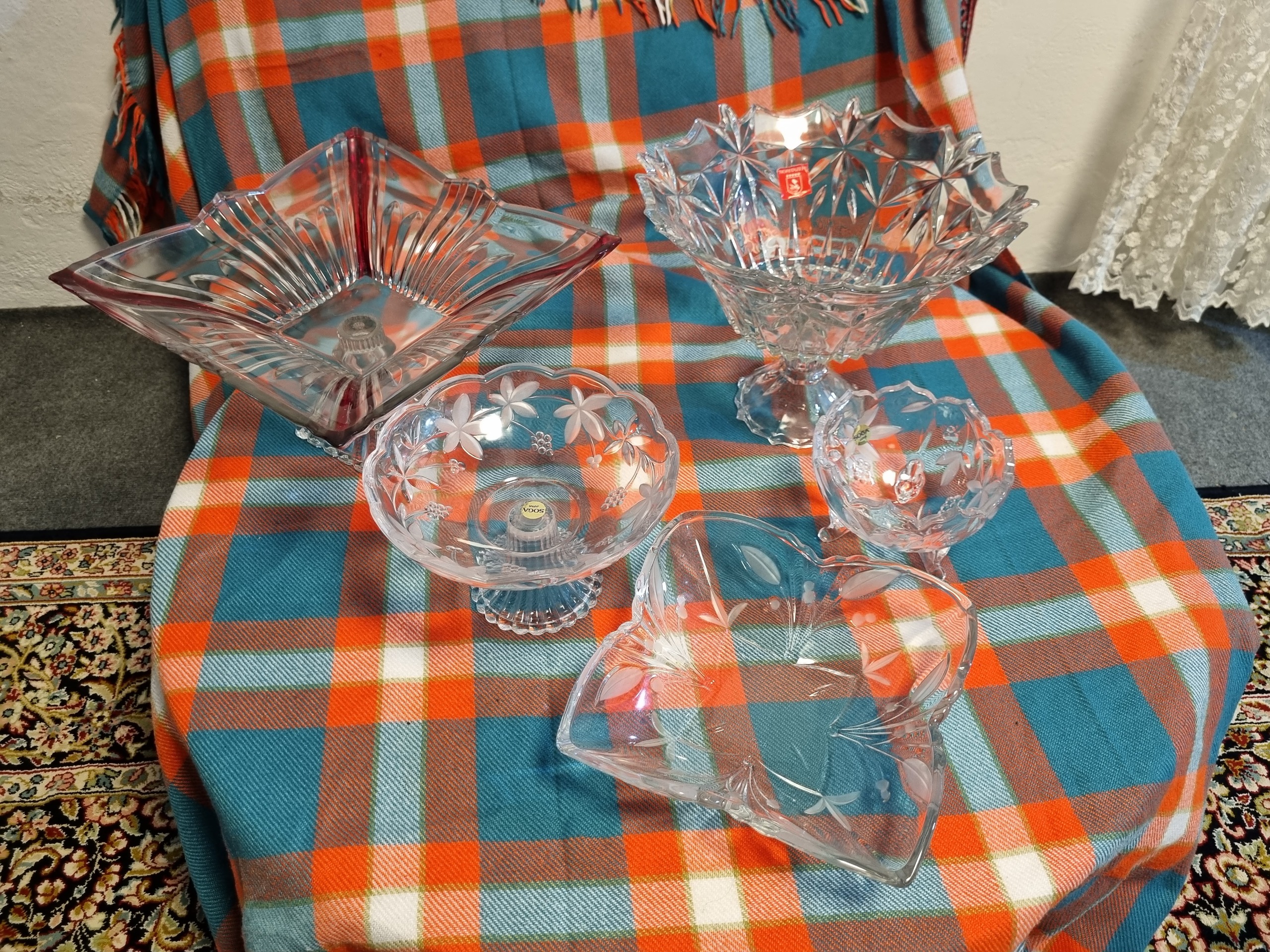 ظروف کریستال ژاپن