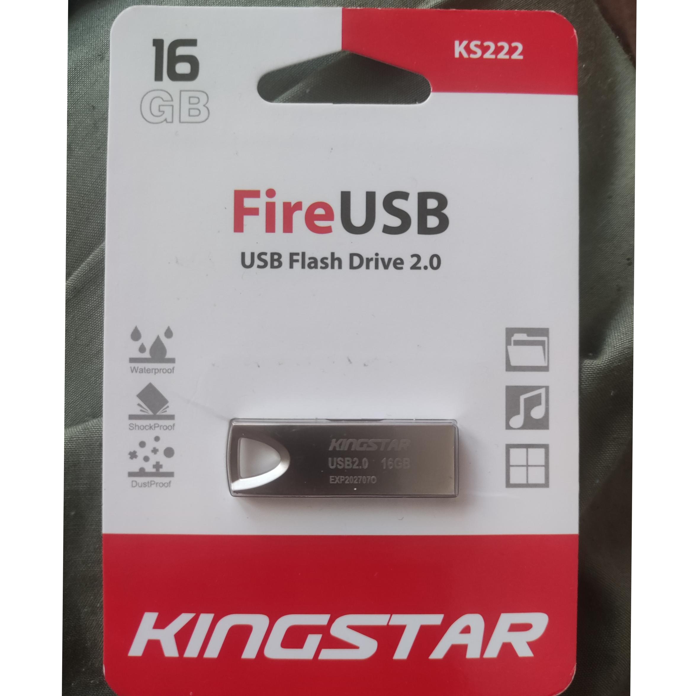 فلش مموری کینگ استار مدل KS222 FIRE USB
