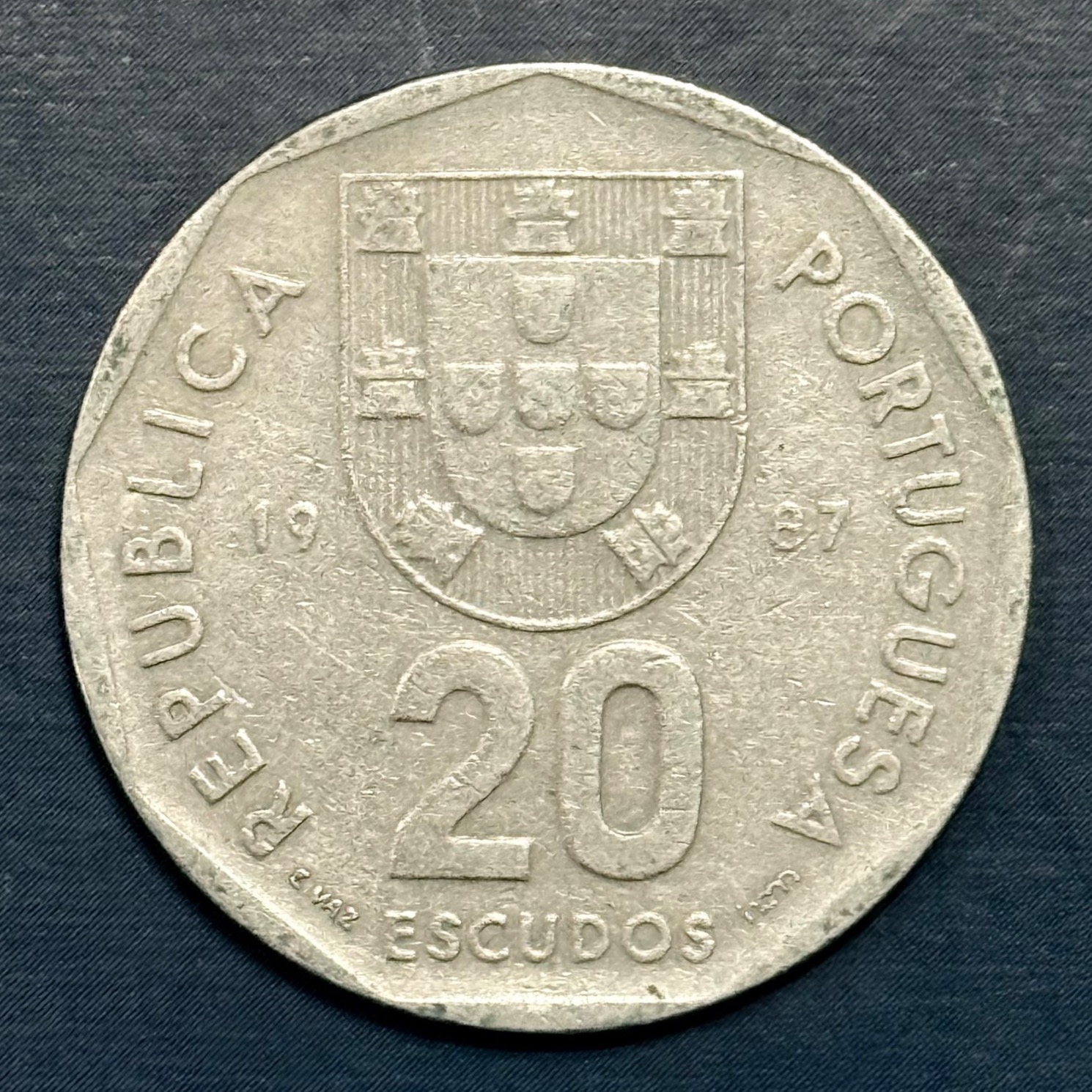 سکه 20 اسکودوس پرتغال