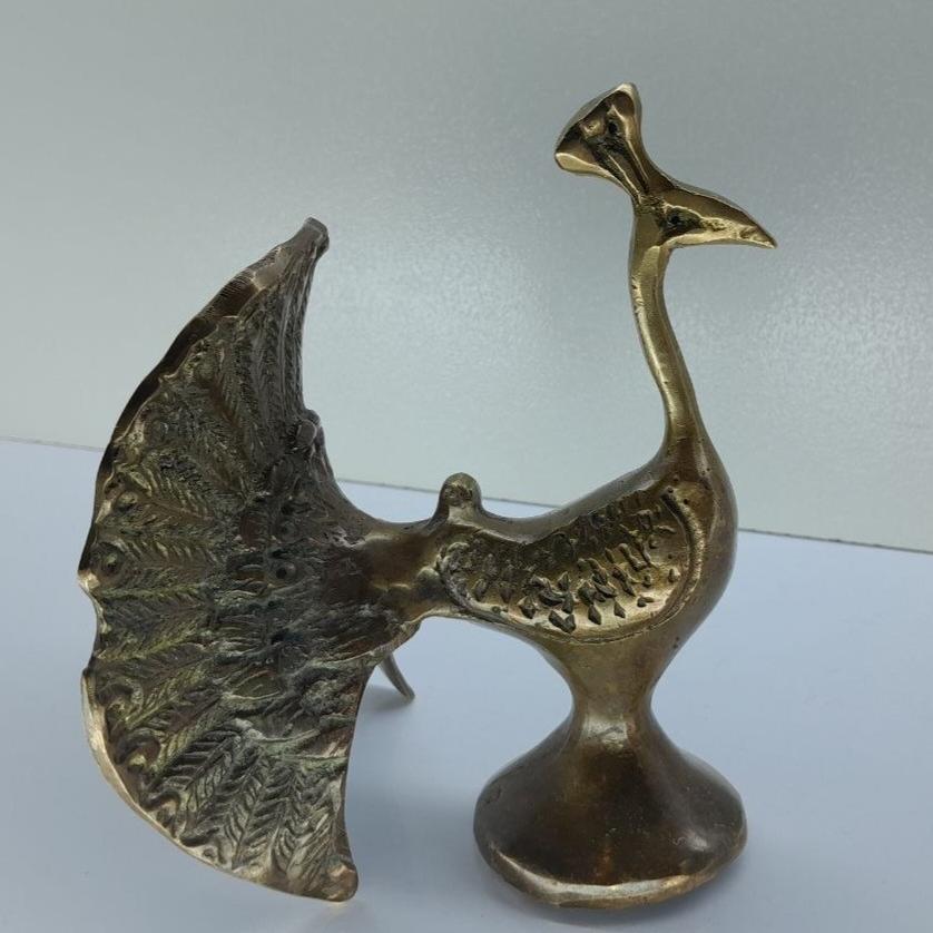 مجسمه طاووس برنزی هندی