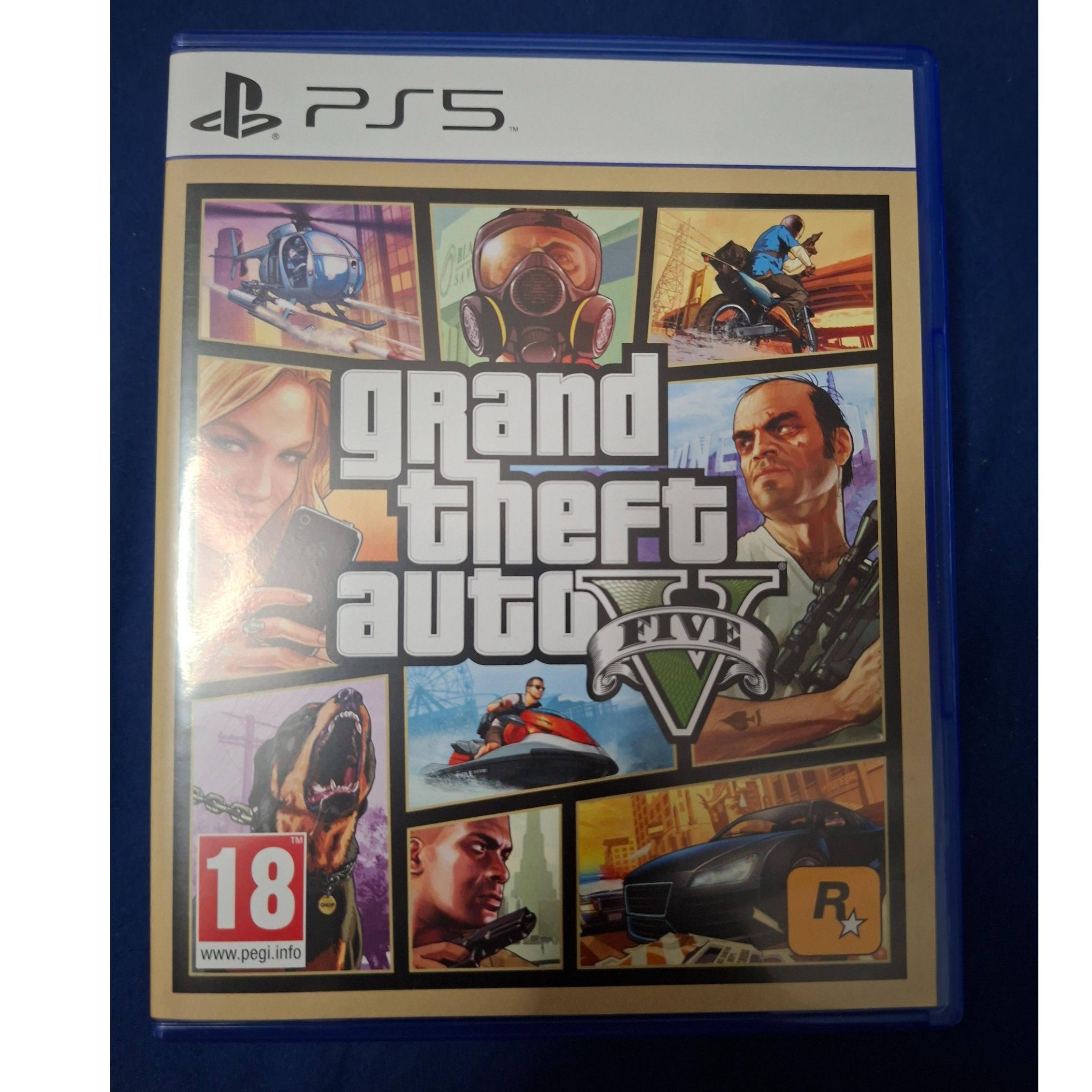 Grand theft auto 5 ps5