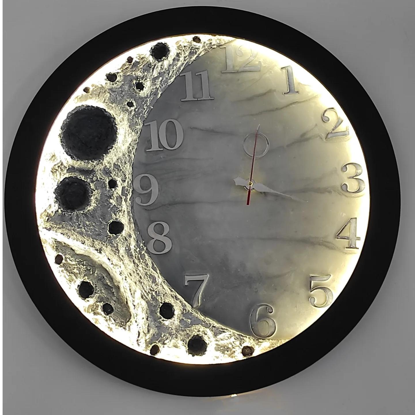 تابلوی ماه و ساعت