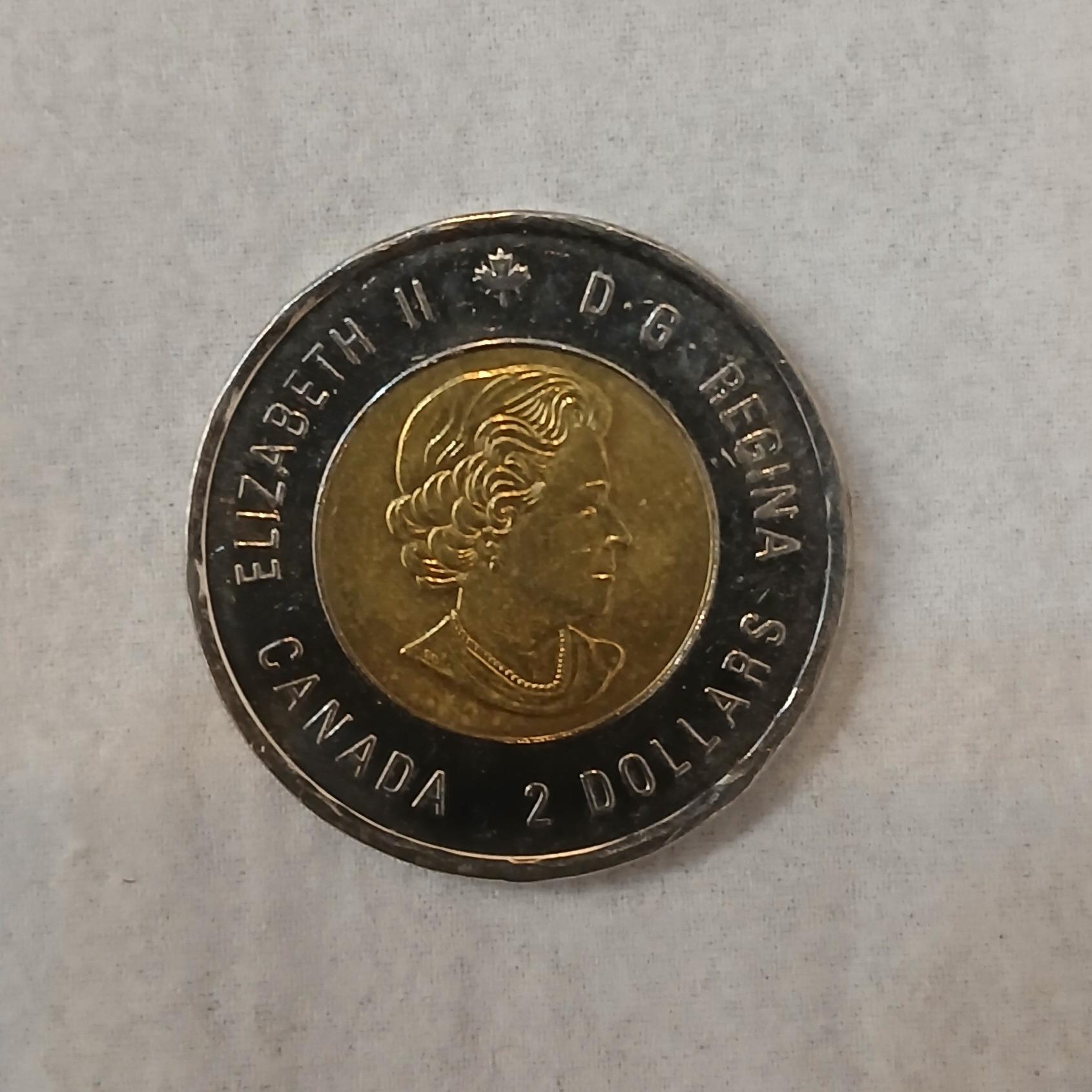 سکه 2دلاری کانادا بسیارکمیابوخاص