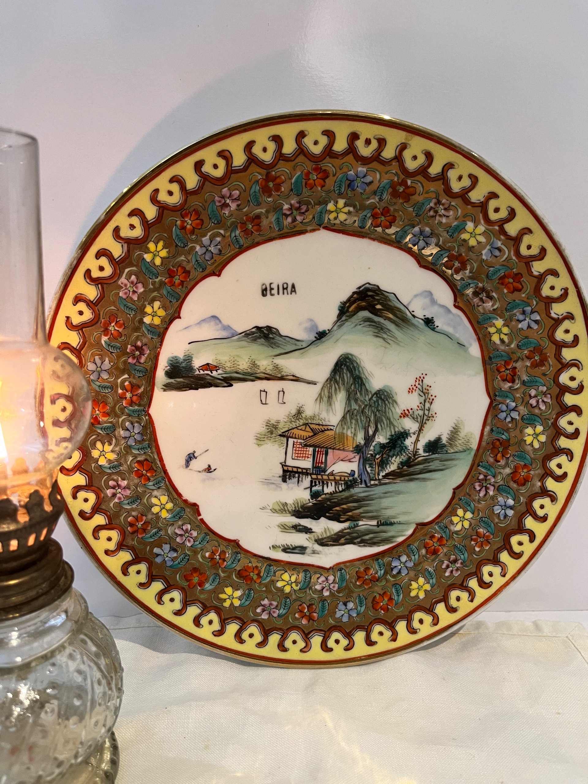 دیوارکوب ژاپنی نقاشی دست