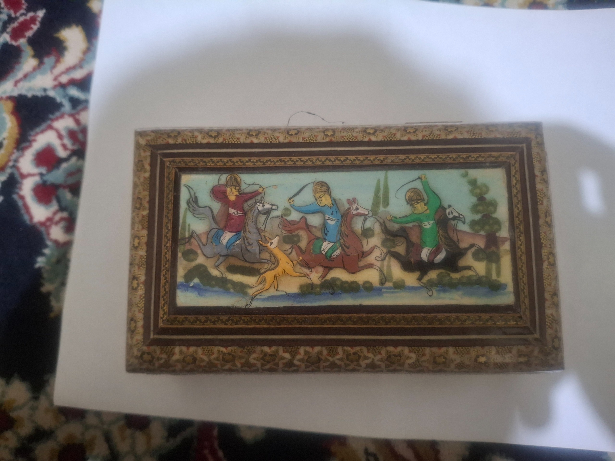 جمعه خاتم کاری دوره پهلوی