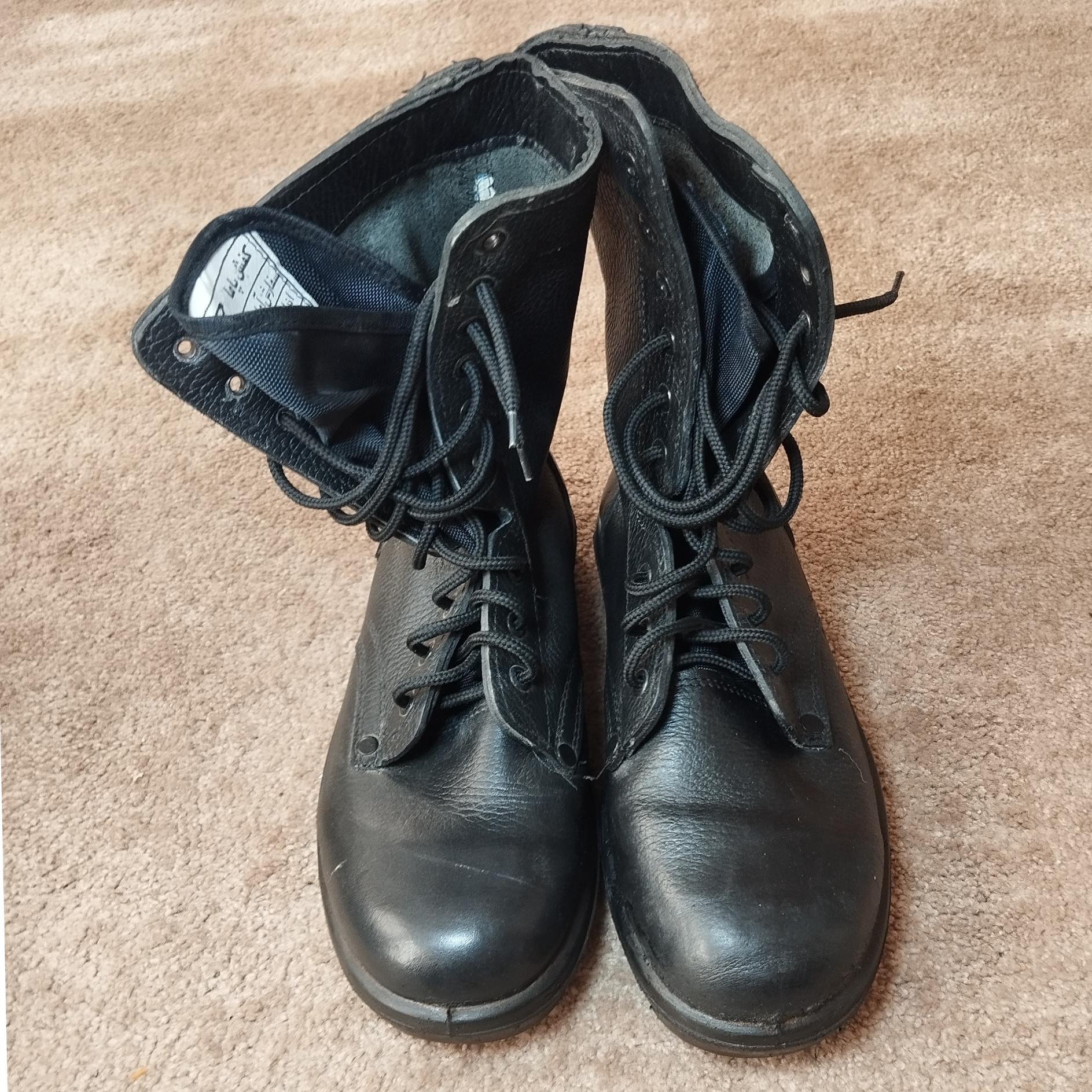 پوتین سربازی پاما سایز 42 زبونه برزنتی