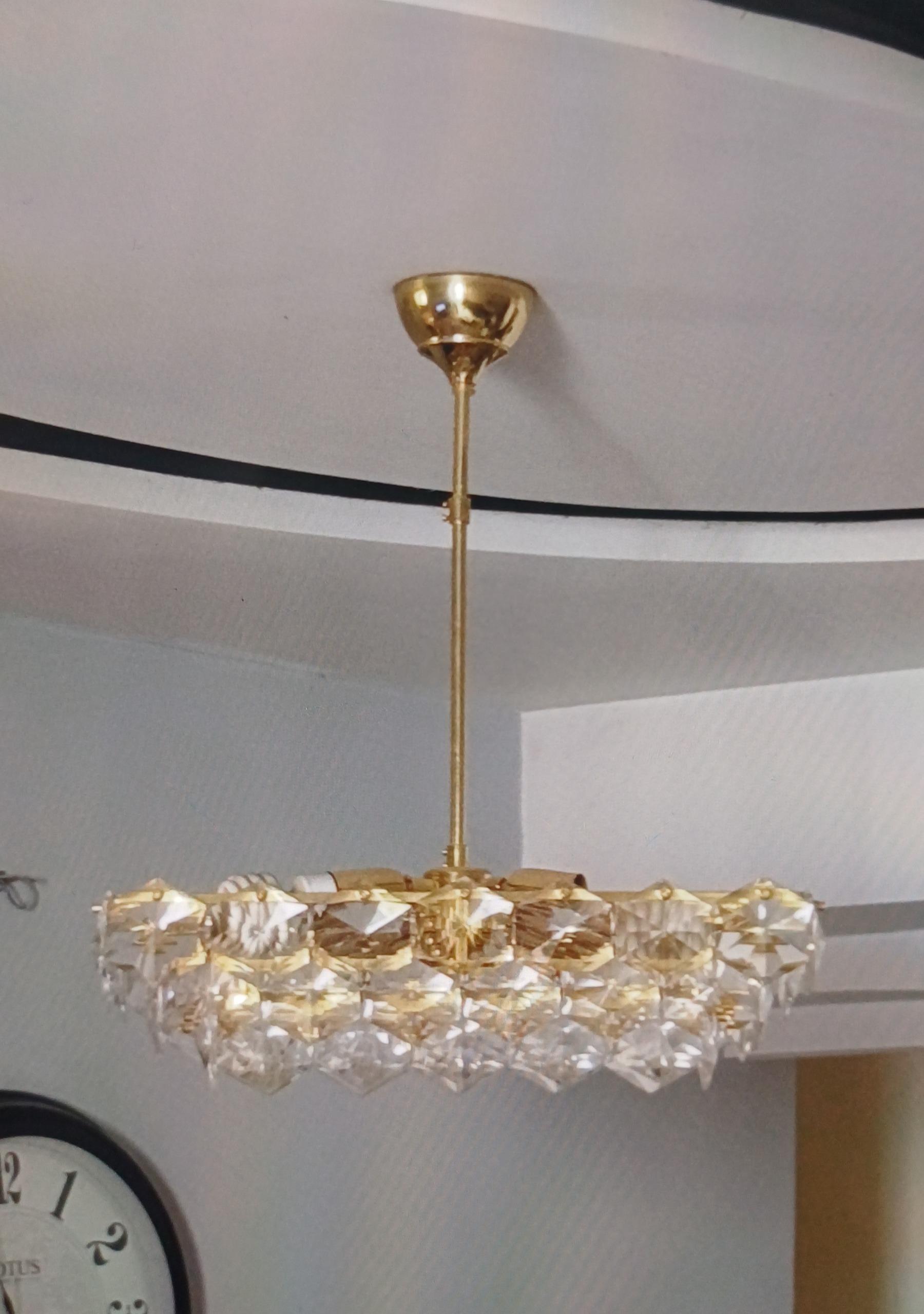 لوستر سقفی کریستال