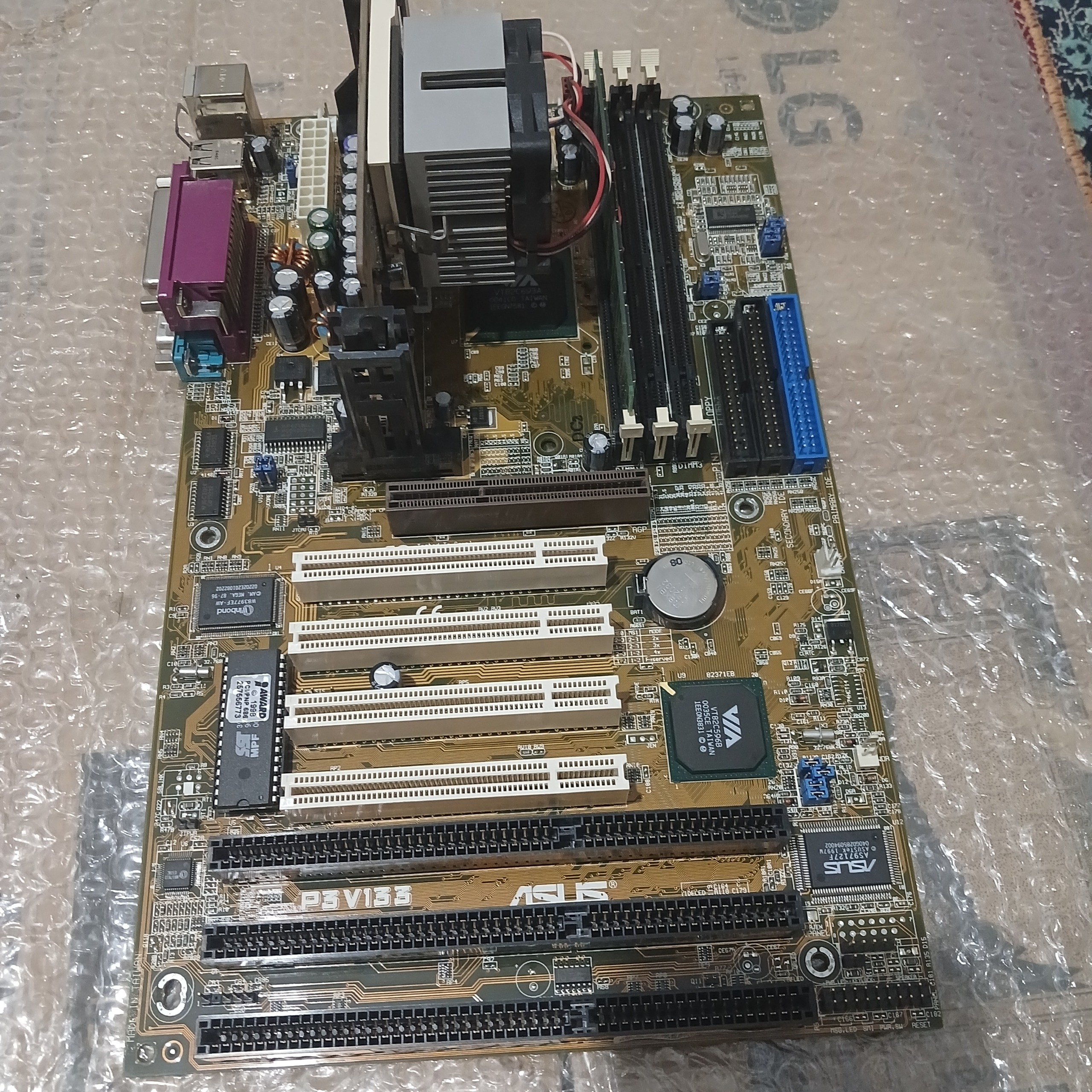 باندل 2 چیپ کلکسیونی آیزا مادربرد،رم،cpu