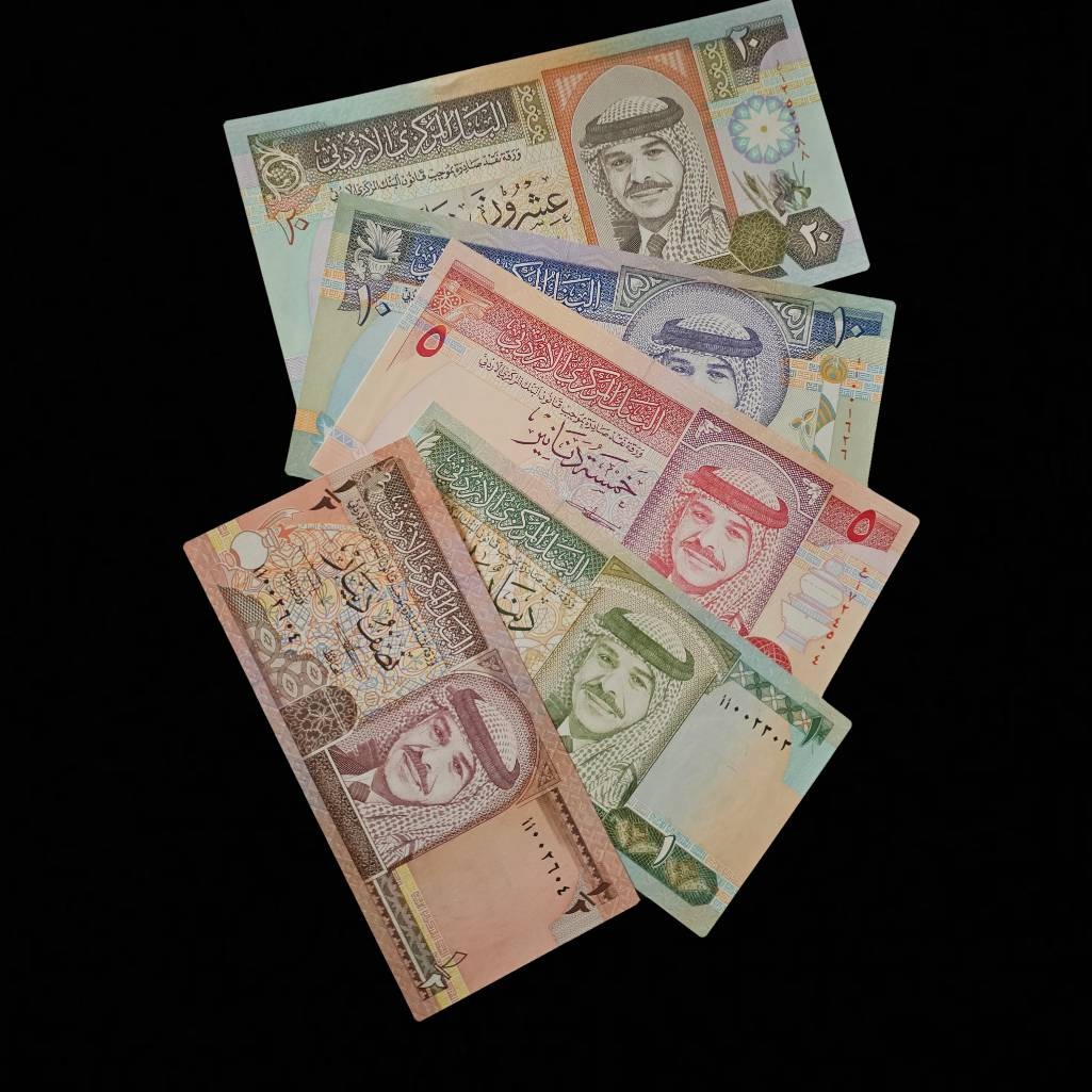 ست اسکناس اردن