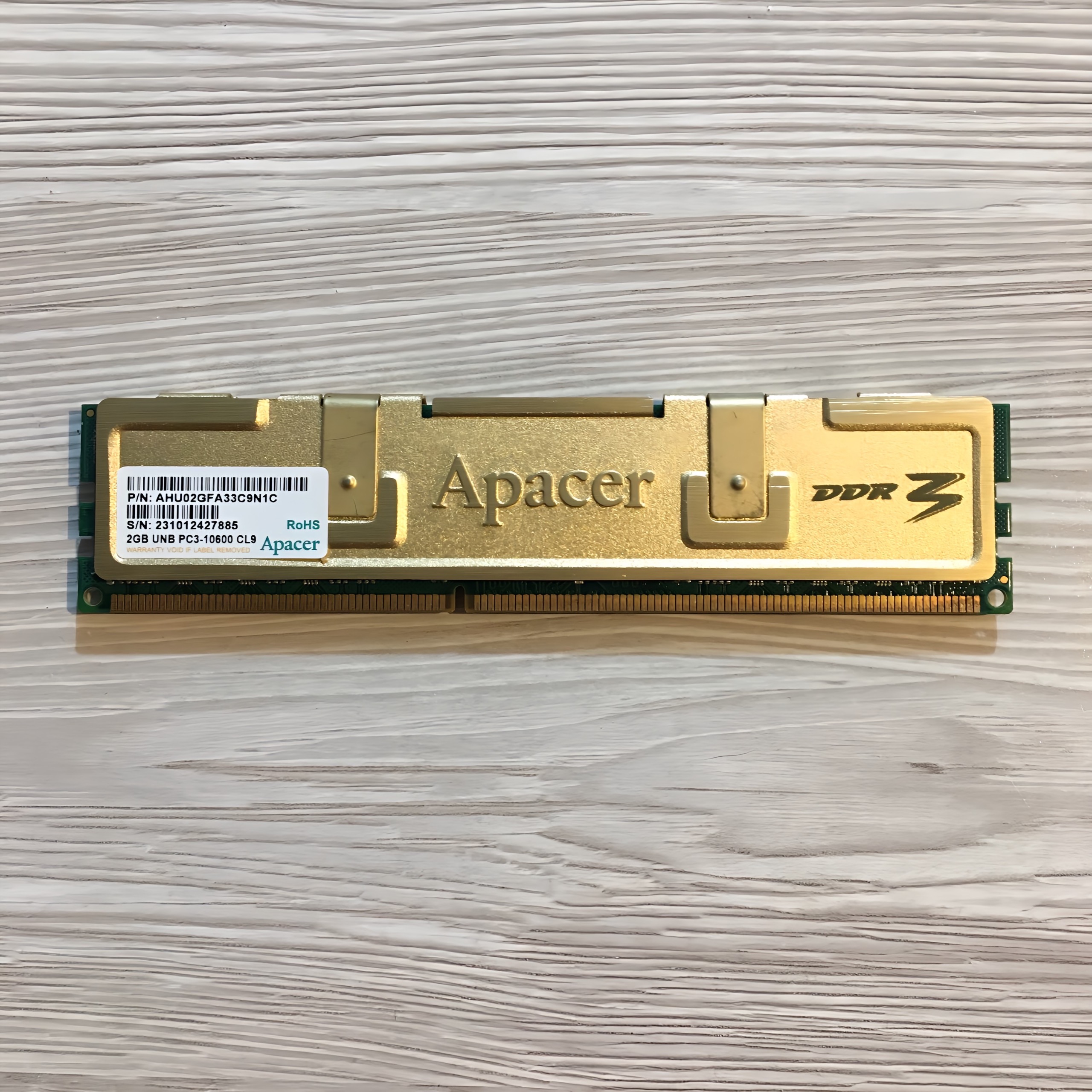 رم هیت سینک دار Apacer 2GB DDR3 1333 MHz CL9