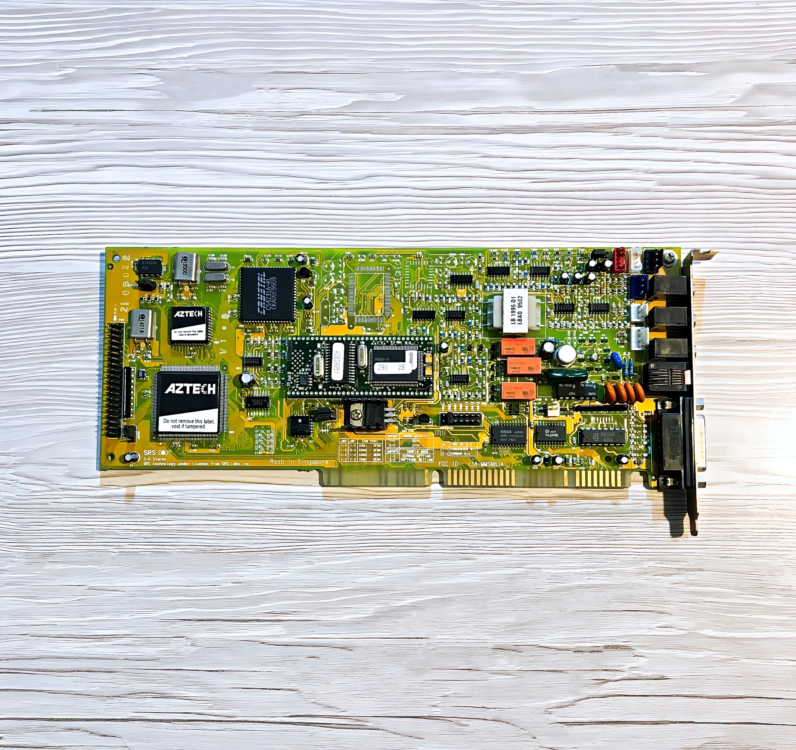 کارت صدا AZTECH © Sound Card  and  Fax Modem 14.4