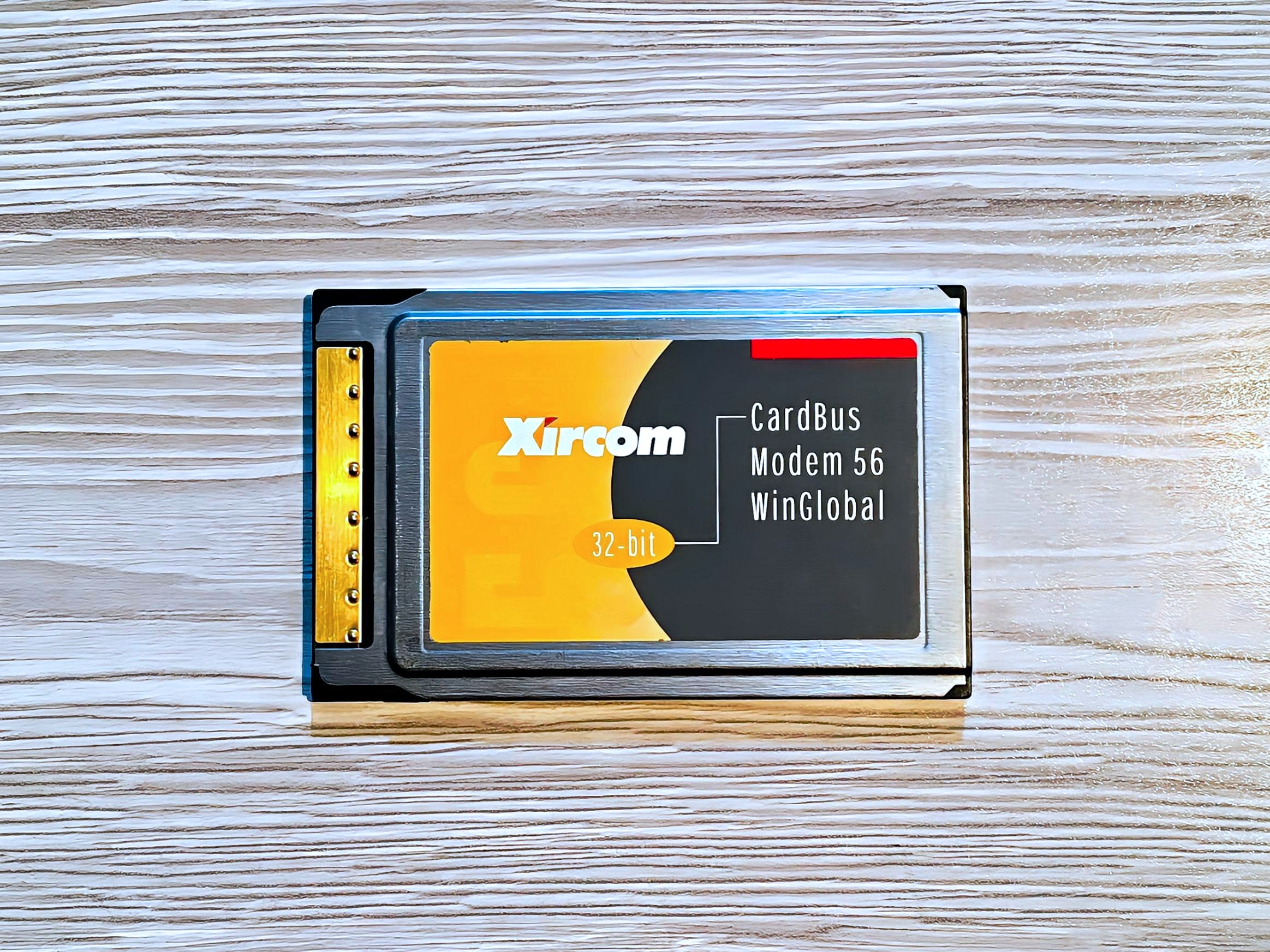 کارت مودم Xircom © CardBus Modem 56 32-bit