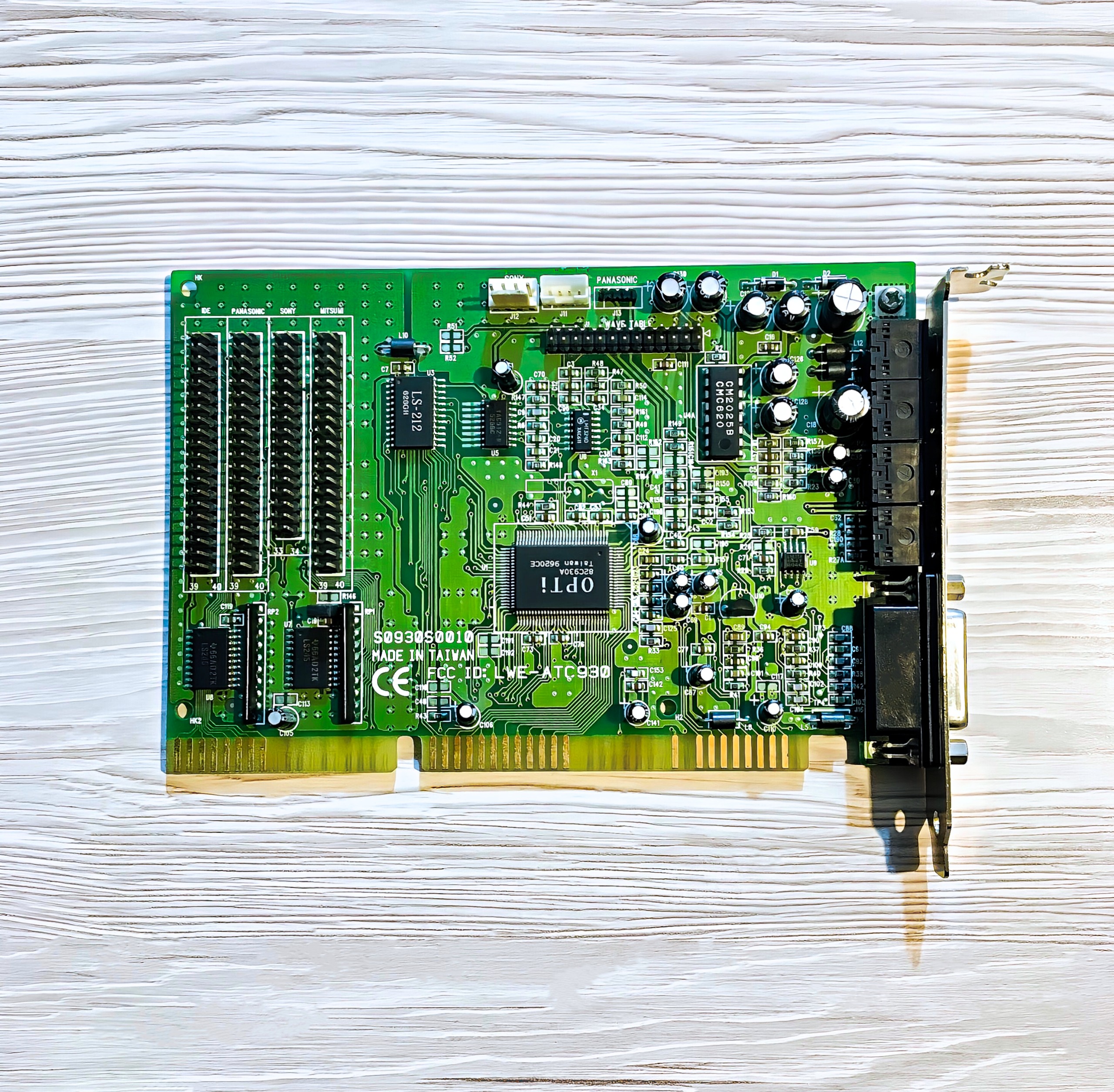 کارت صدا OPTi Sound - 82C930A ISA 16bit © 1995