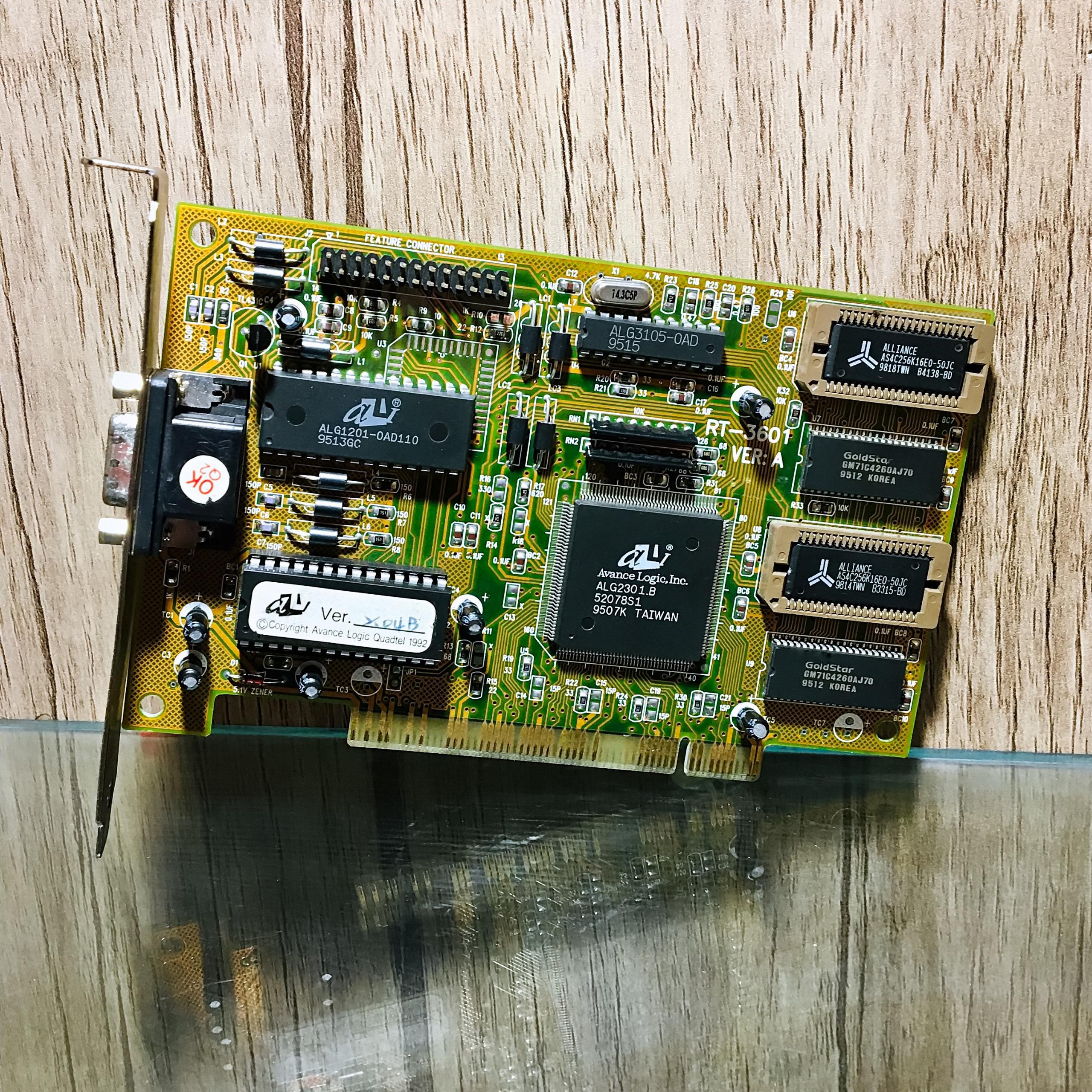 کارت گرافیک Avance Logic ALG2301 2 MB © 1992