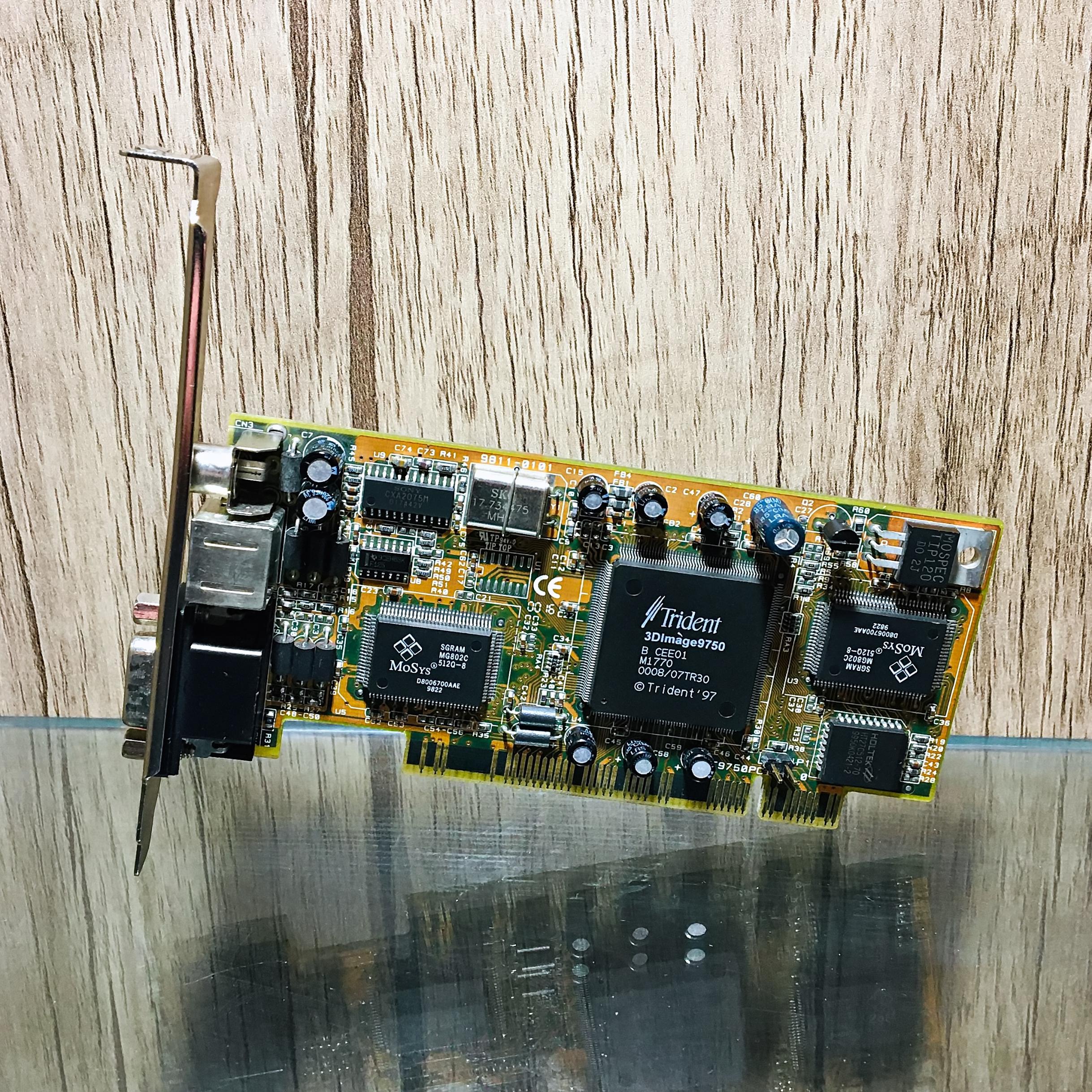 کارت گرافیک Trident 3DImàge 9750 4MB © 1997