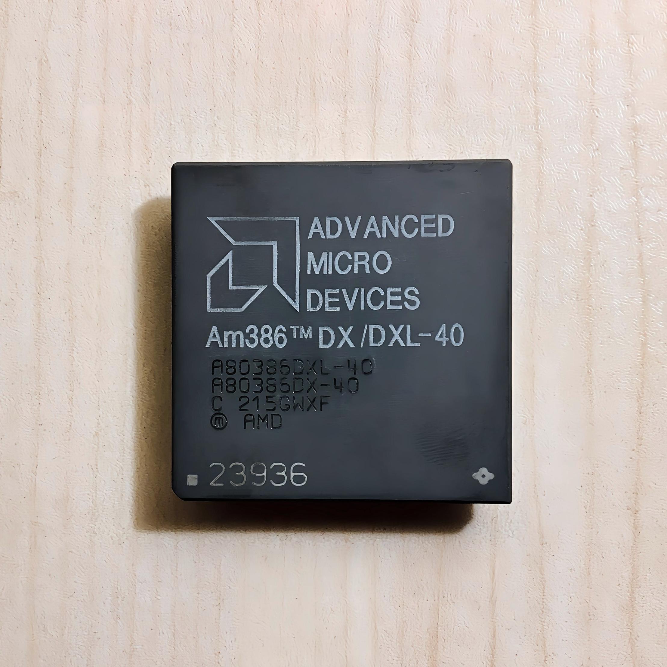 سی پی یو AMD Am386 DX/DXL-40 © 1991