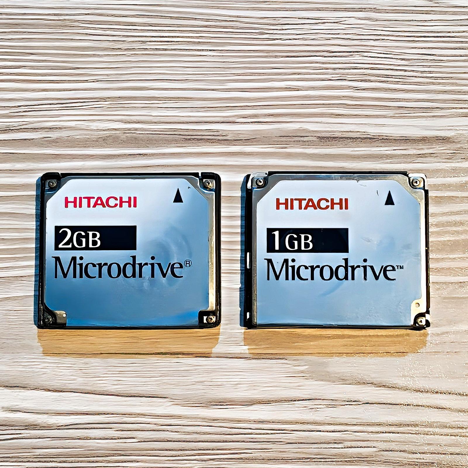 هارد دیسک مینیاتوری Microdrive Hitachi 1GB | 2GB