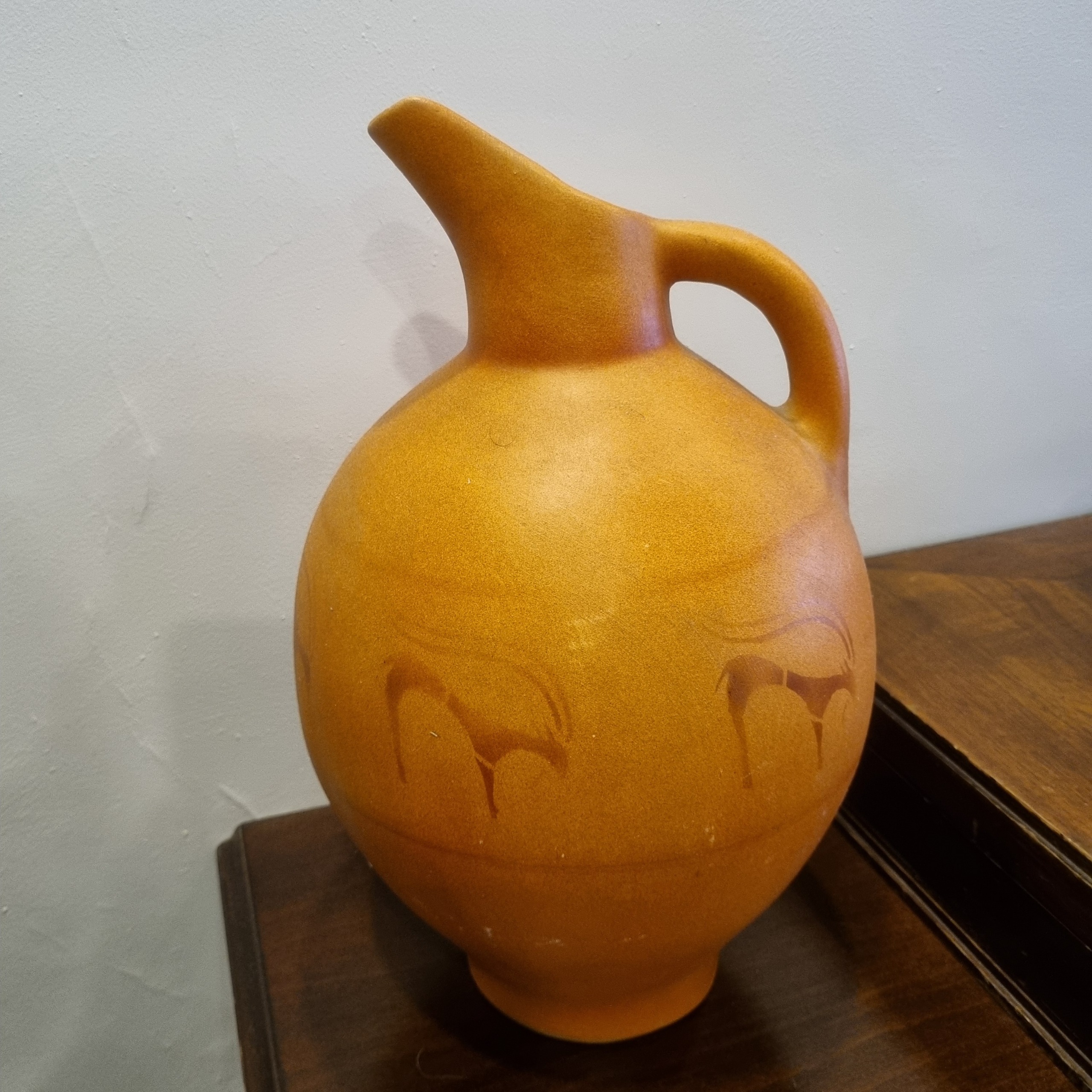 گلدان سفال مرغوب ساخت لاله جین