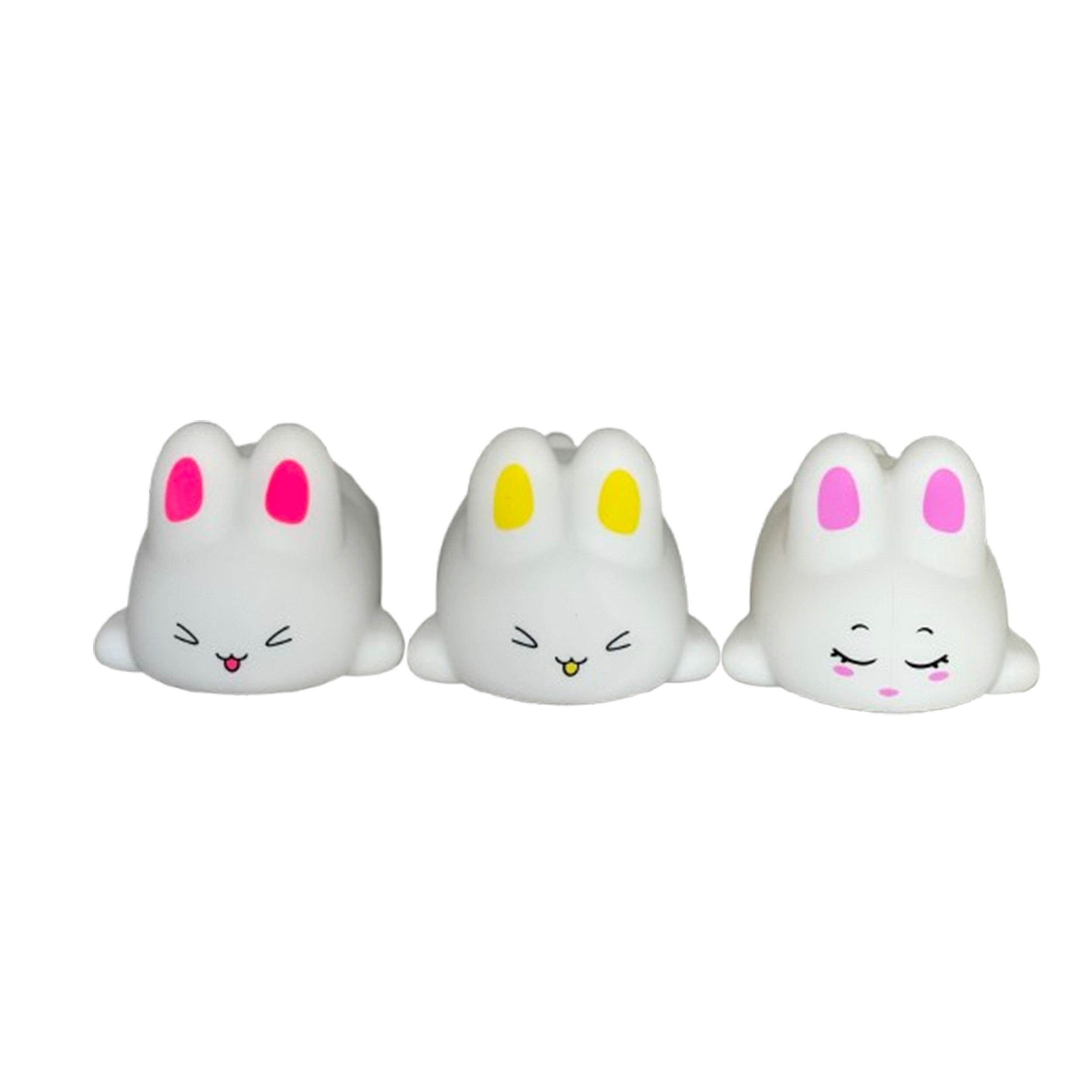 چراغ خواب سیلیکونی مدل خرگوش خوابیده