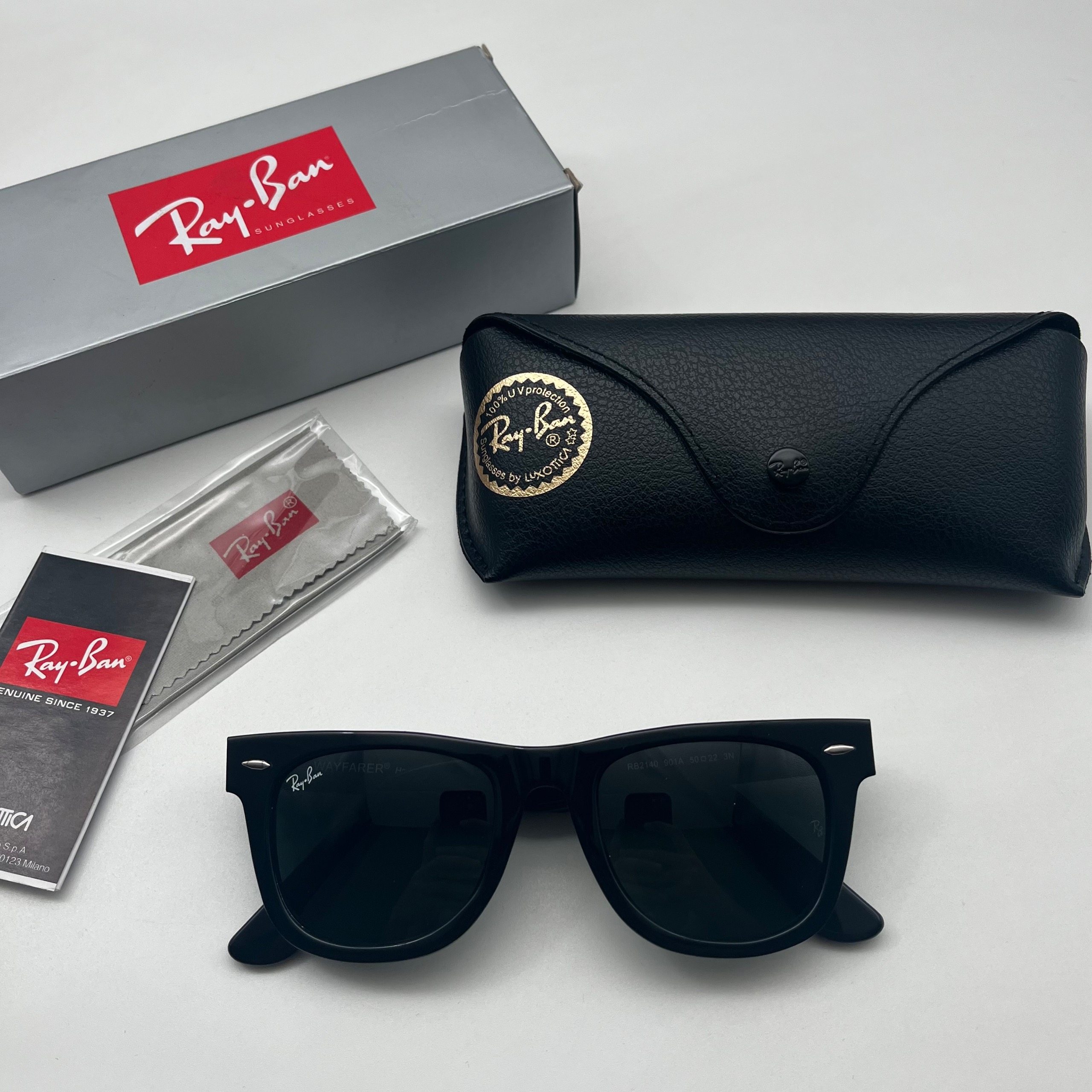 عینک آفتابی ریبن ویفر ray ban way far مدل rb2140