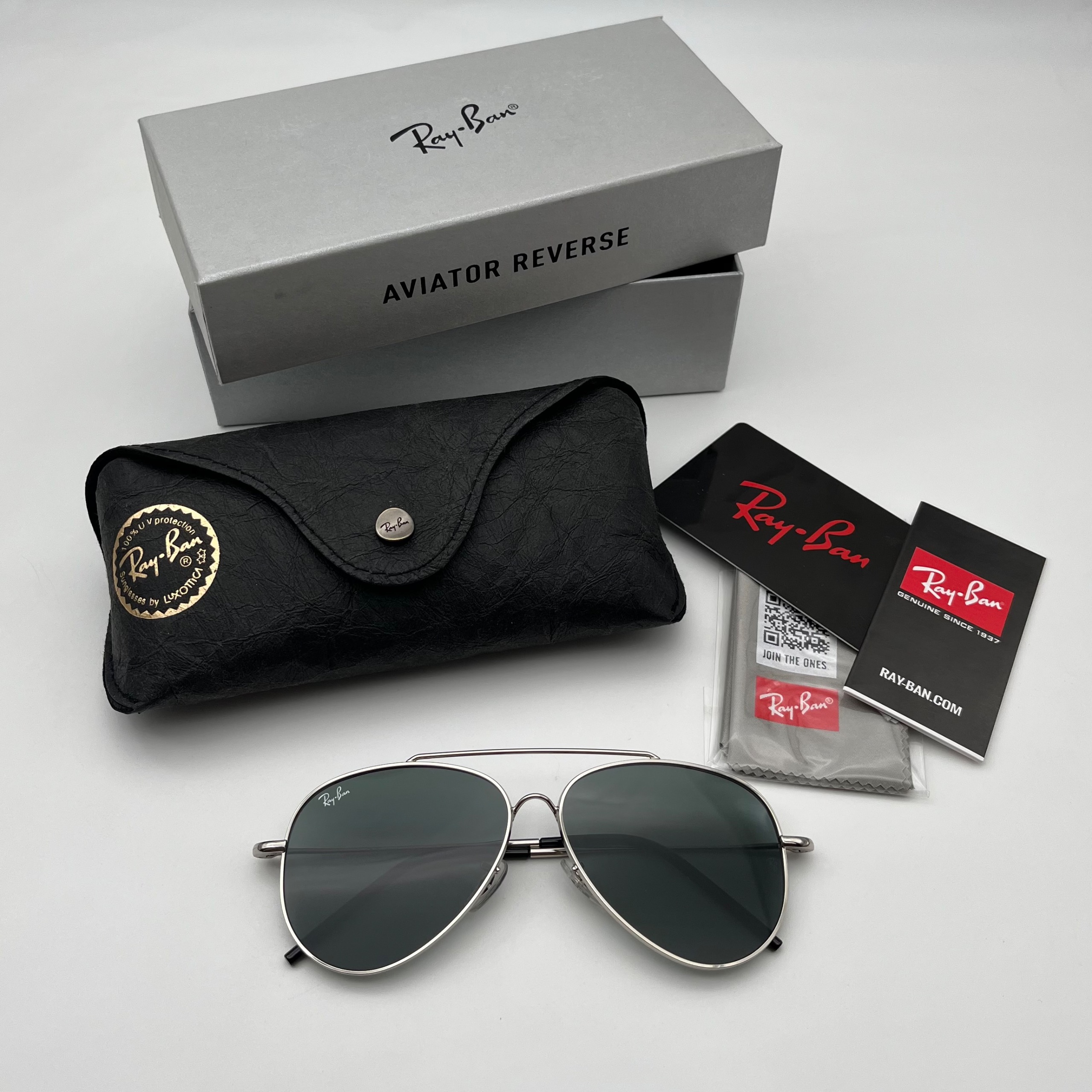 عینک آفتابی ریبن ریورس ray ban reverse rb0101