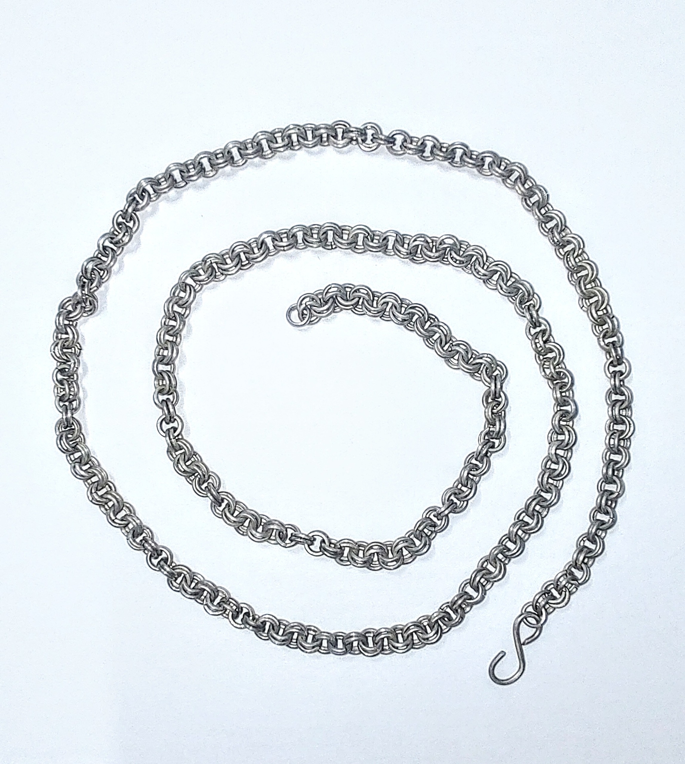 زنجیر نقره 65 سانتی 32/60 گرمی