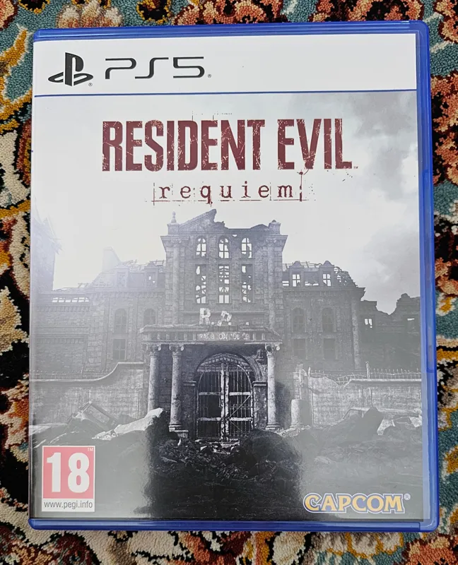 دیسک بازی resident evil requiem