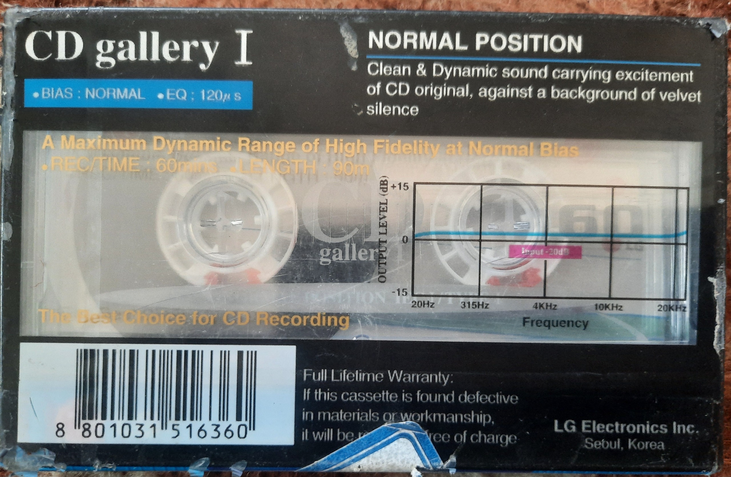 نوار کاست اورجینال LG