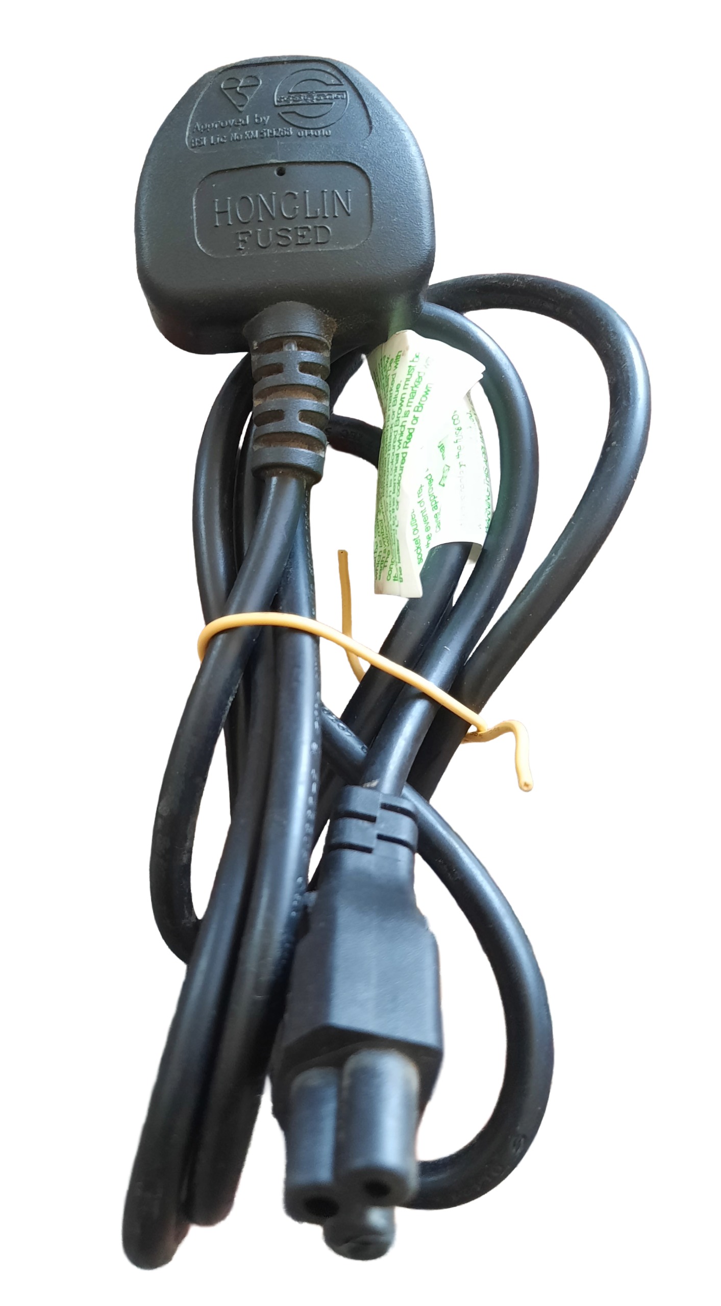 کابل برق سه پین لپ تاپ و دستگاه برقی