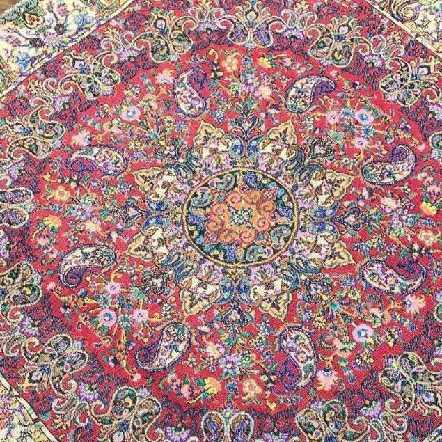 ترمه رومیزی ابریشم طرح آذرناز سایز 11