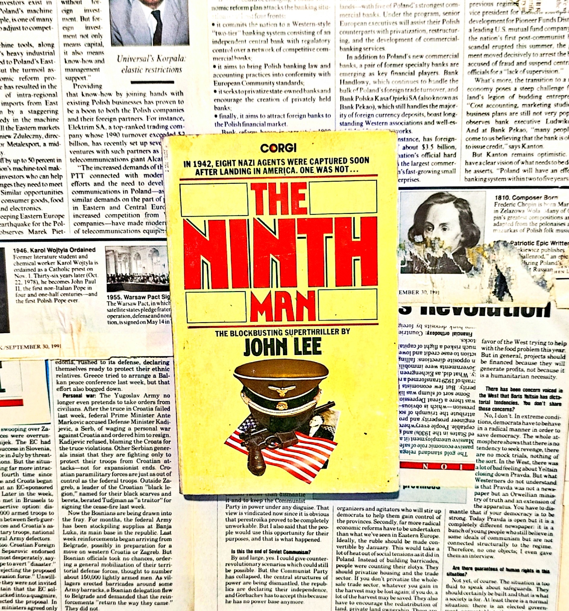 The Nineth Man By John Lee رمان اورجینال انگلیسی