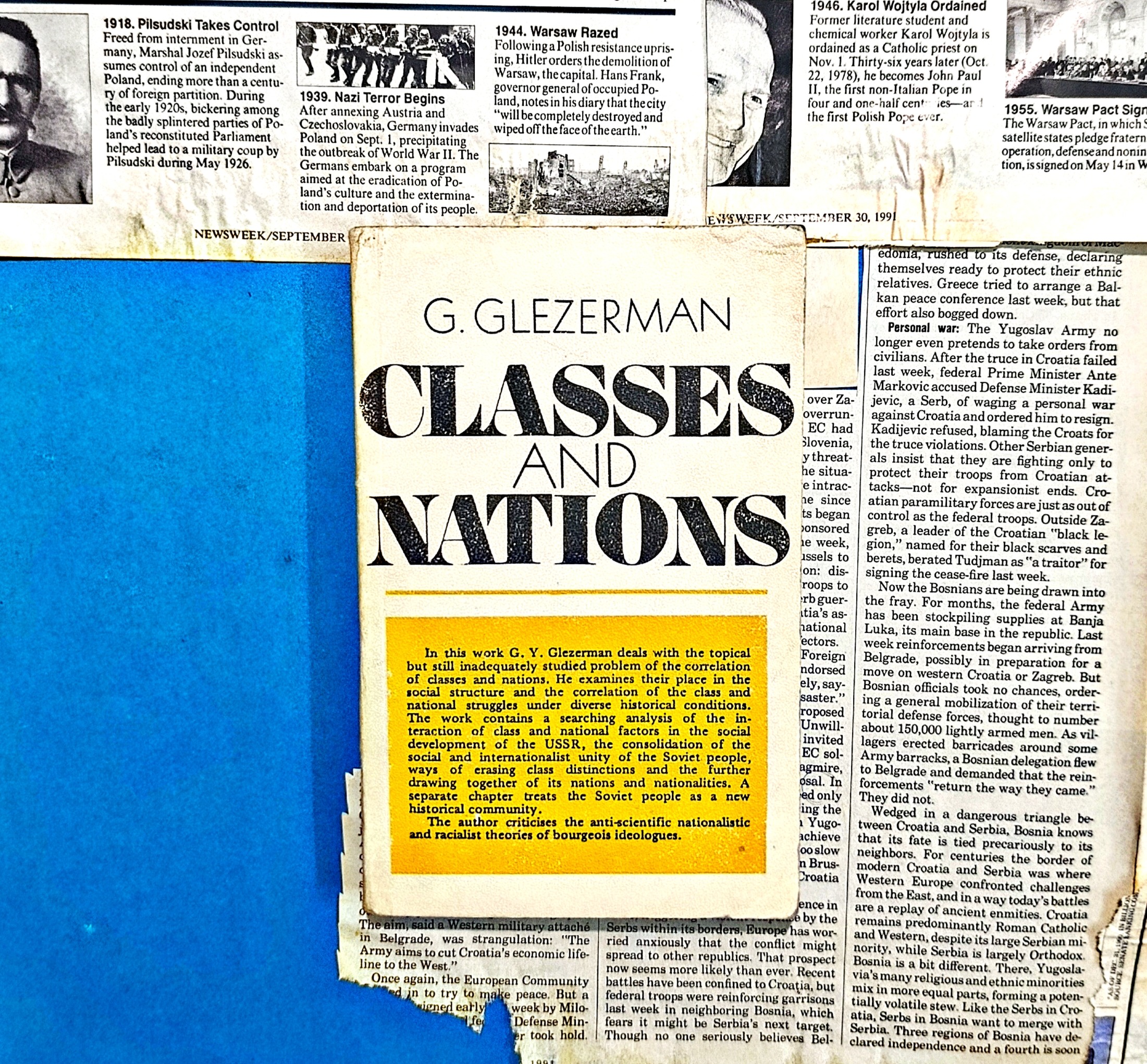 Classes And Nations By G Glezerman طبقات و ملیت ها