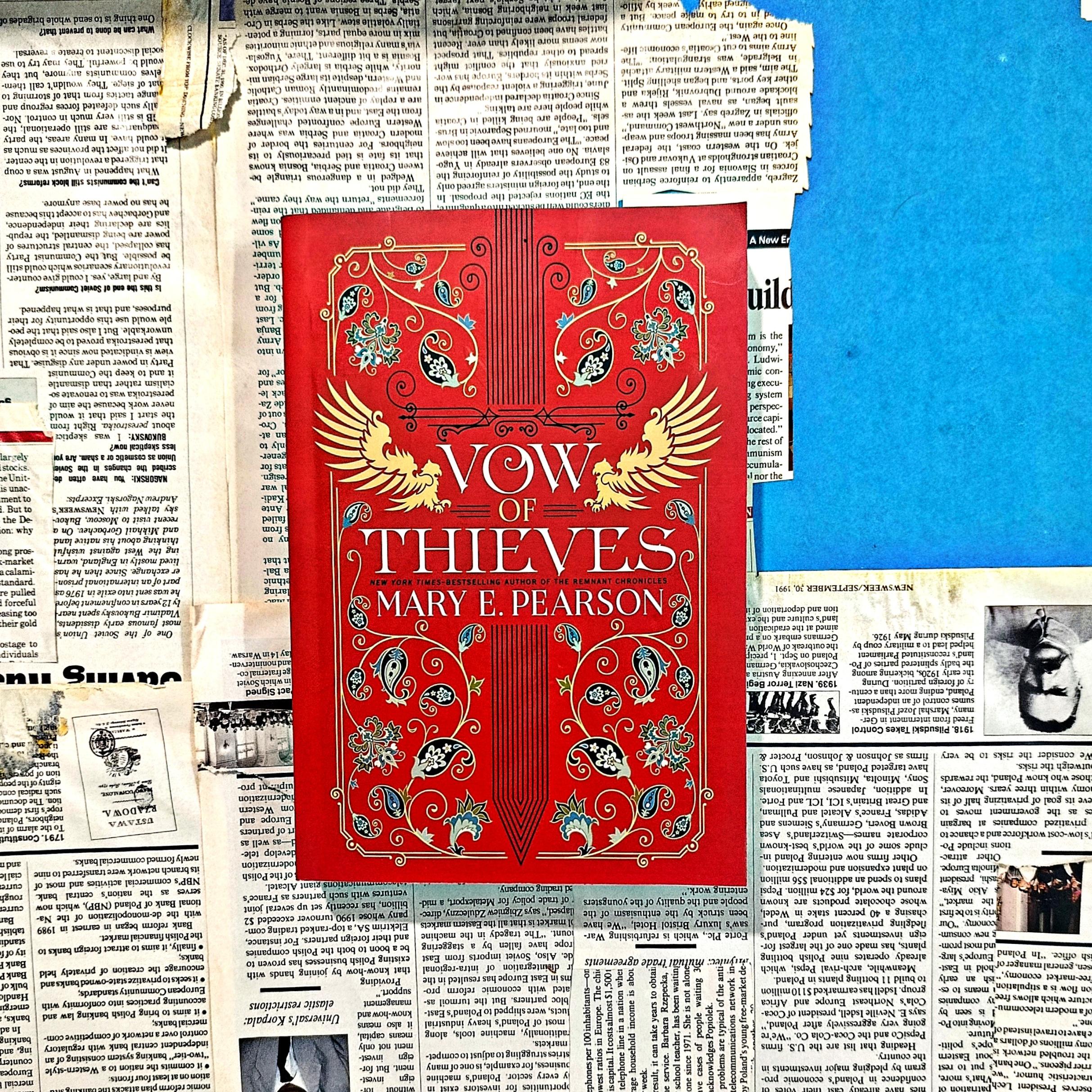 Vow Of Thieves By Mary E Pearson رمان اورجینال