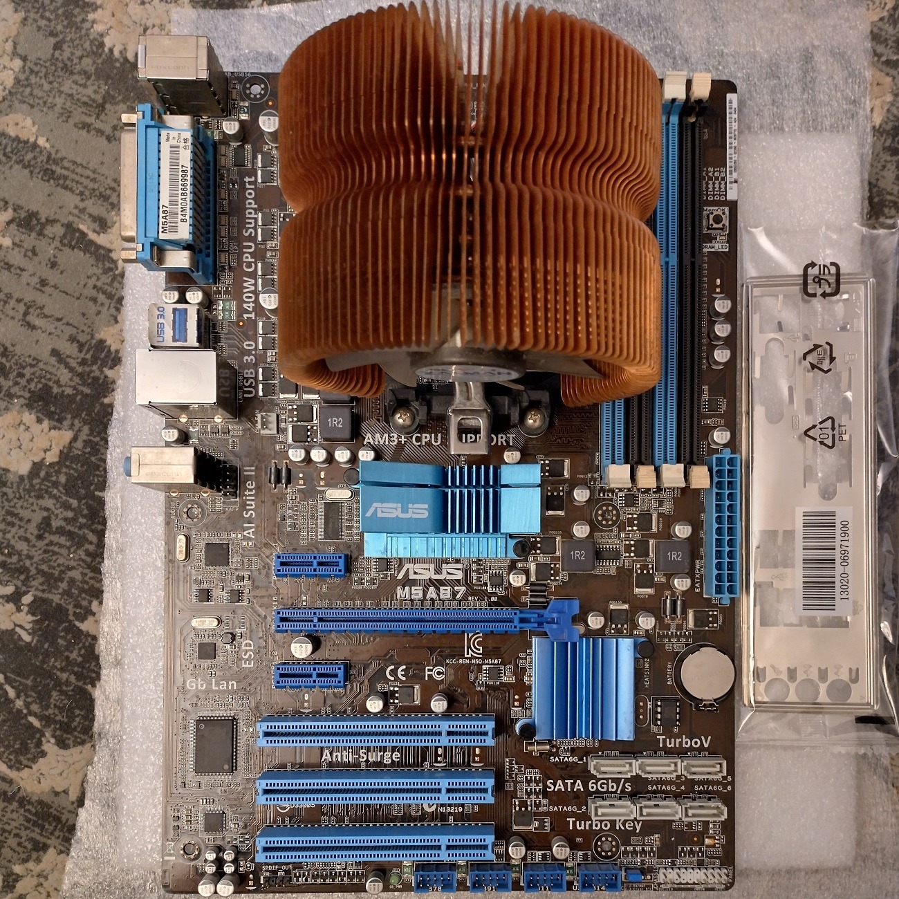باندل مادربرد ایسوس با پردازنده AMD FX-6350