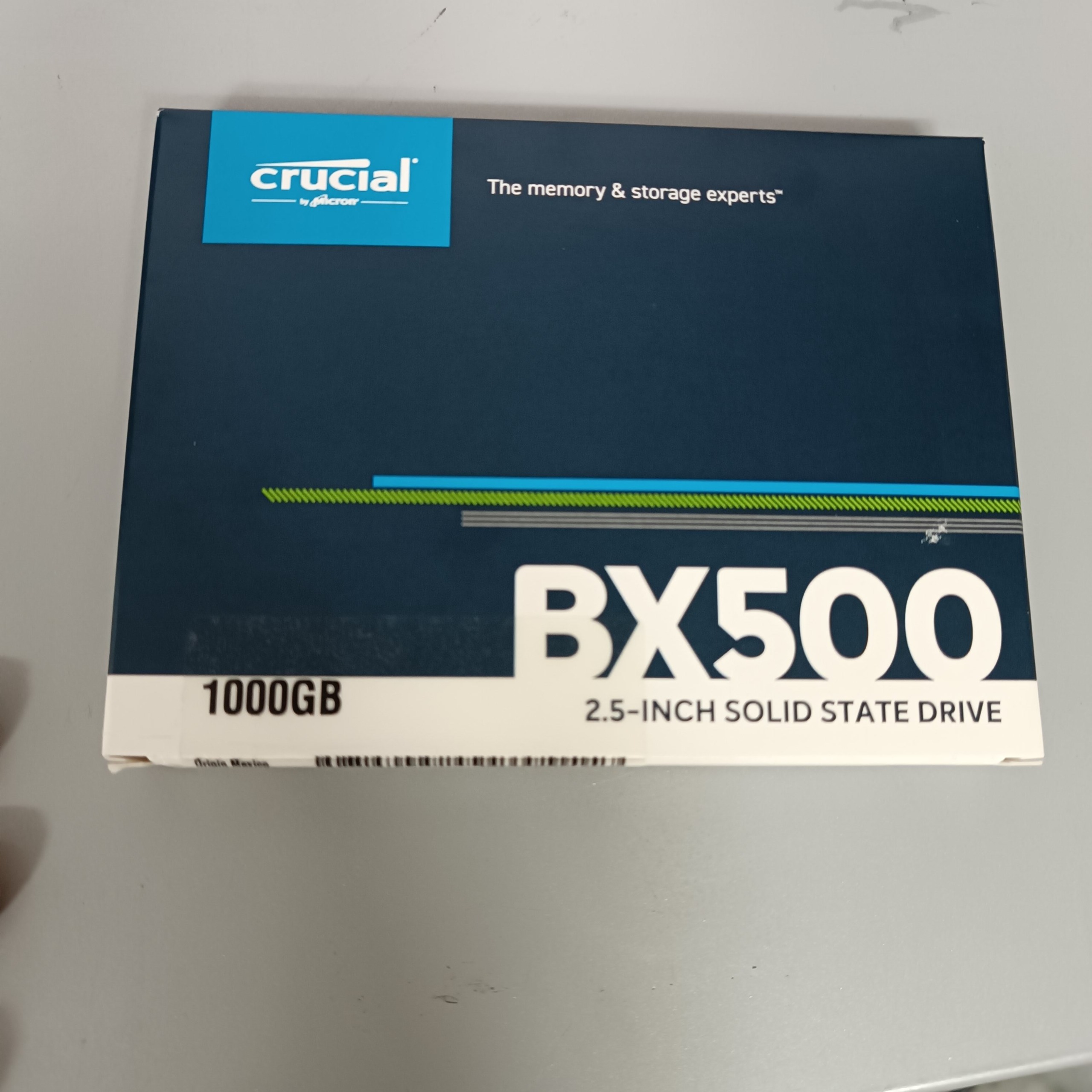 SSD Crucial 1Tera BX550 SATA