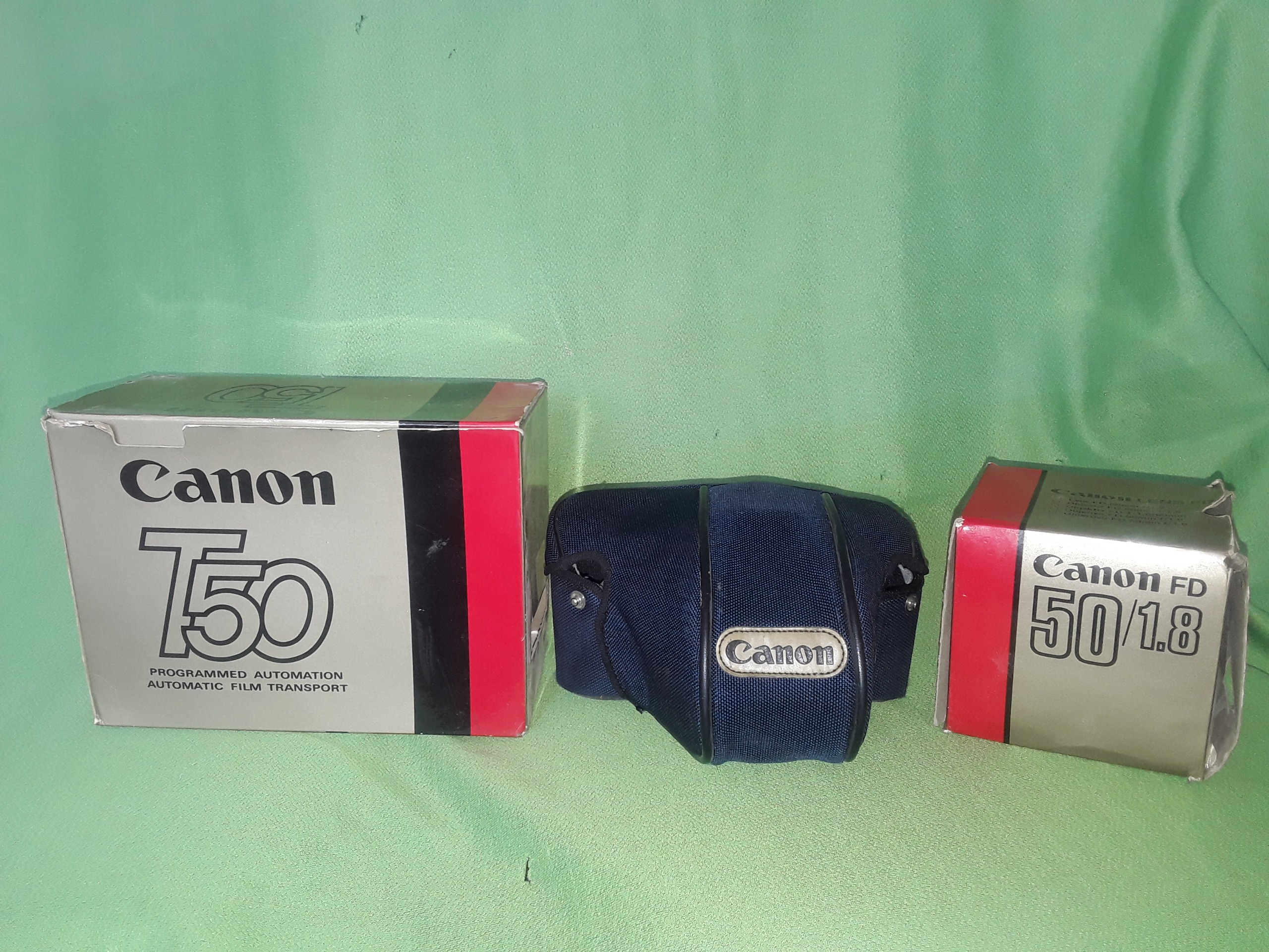 جعبه خالی دوربین عکاسی کنون T50 canon