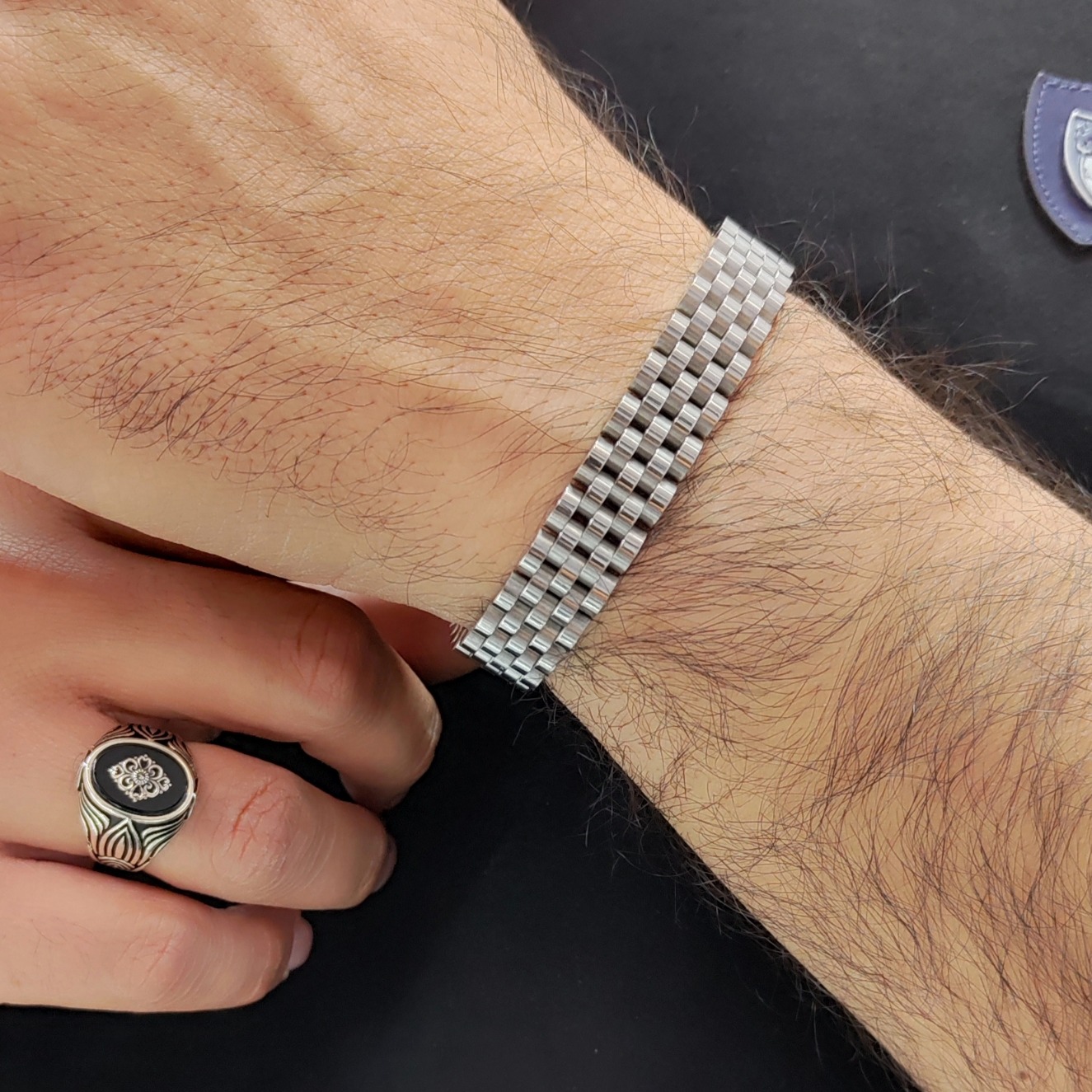 دستبند ROLEX استیل