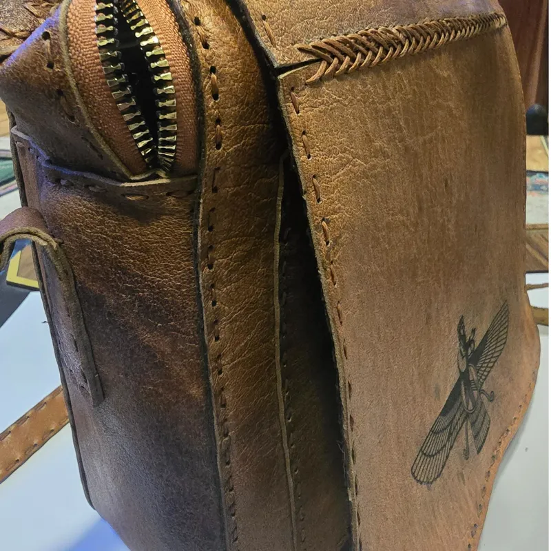 کیف چرم دوشی مردانه