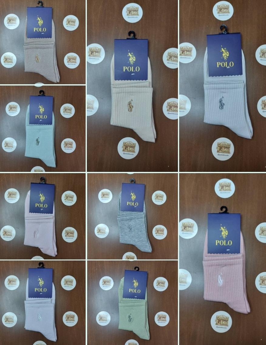 جوراب نیم ساق اسپرت polo