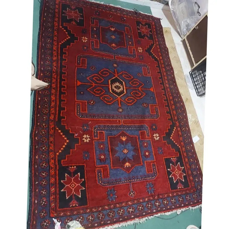 قالیچه فرش دستباف قدیمی (حداقل 45ساله)