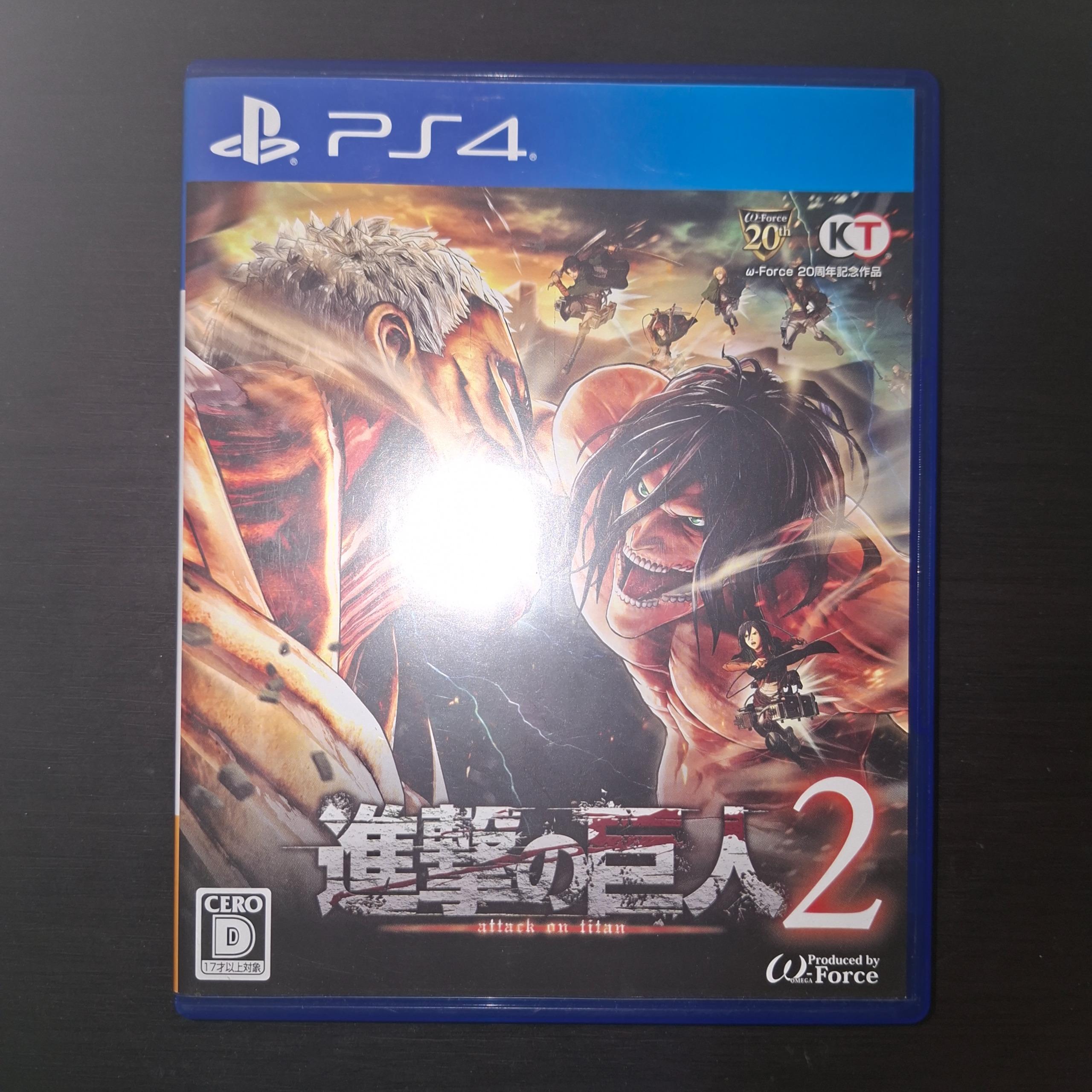 Attack on Titan 2 PS4 در حد نو