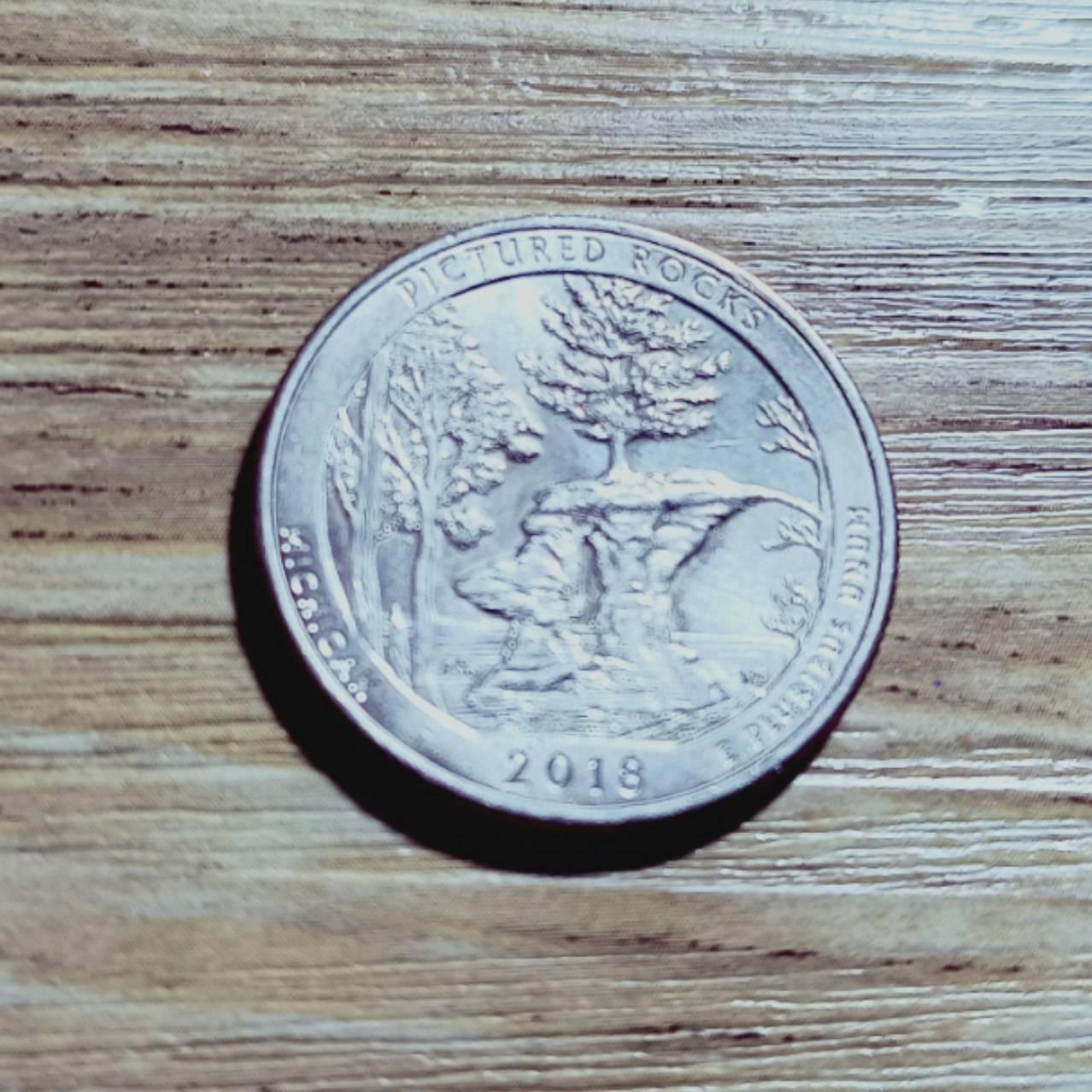 25 سنت کوارتر آمریکا 2018 سری P کد 7535
