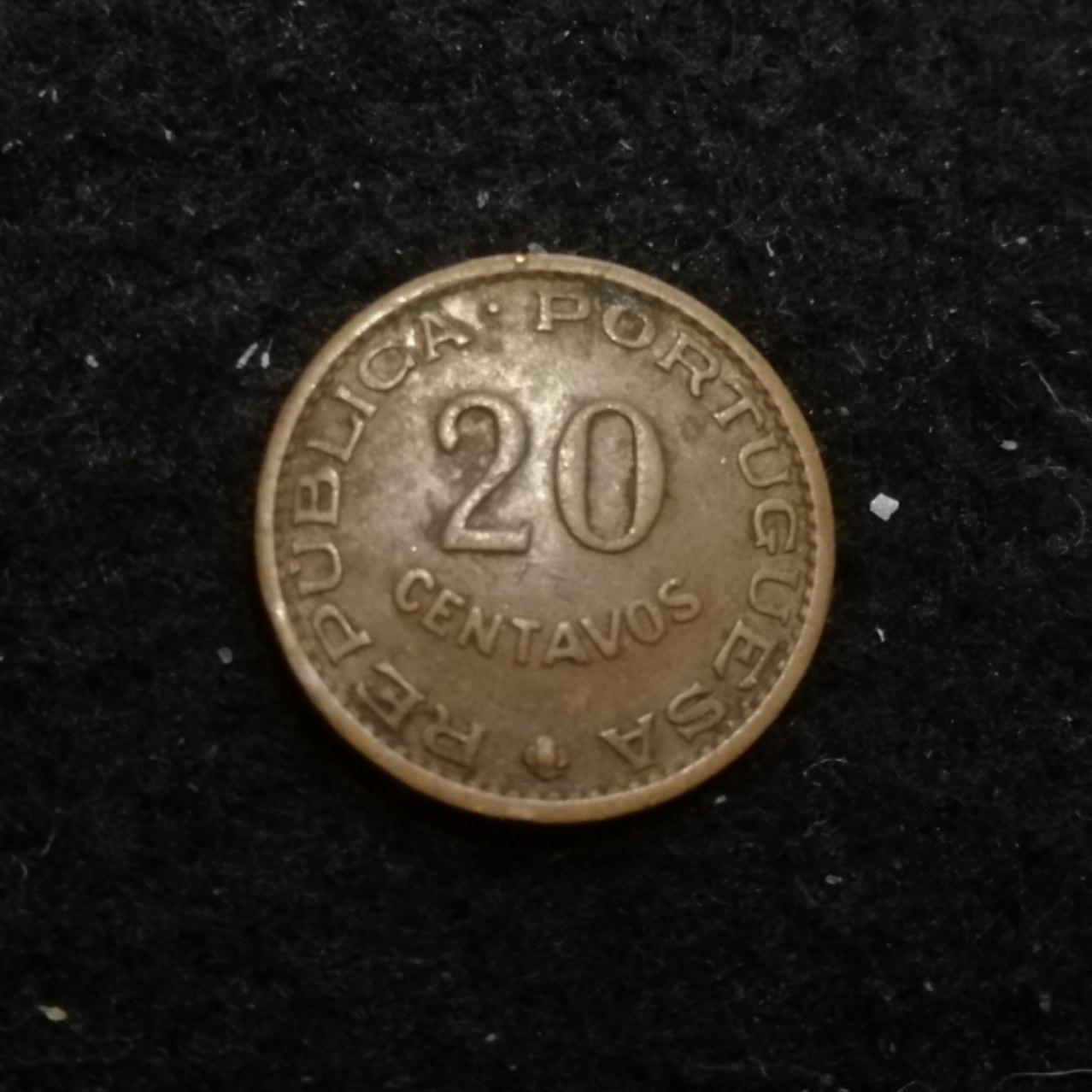 20 سنتاوس سائوتومه و پرنسیپ 1962 کد 5186