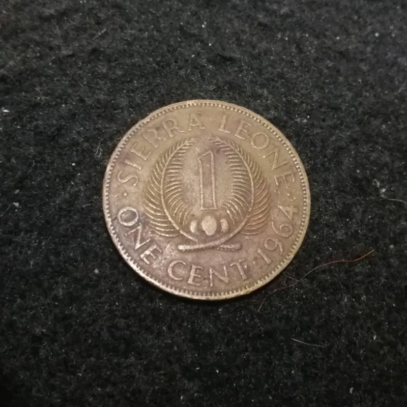  1 سنت سیرالئون 1964  کد 5876