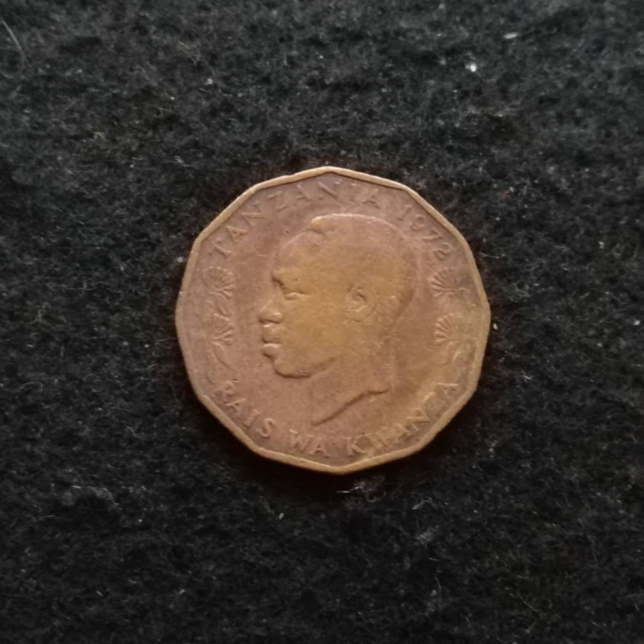  5 سنتی تانزانیا 1972  کد 62695